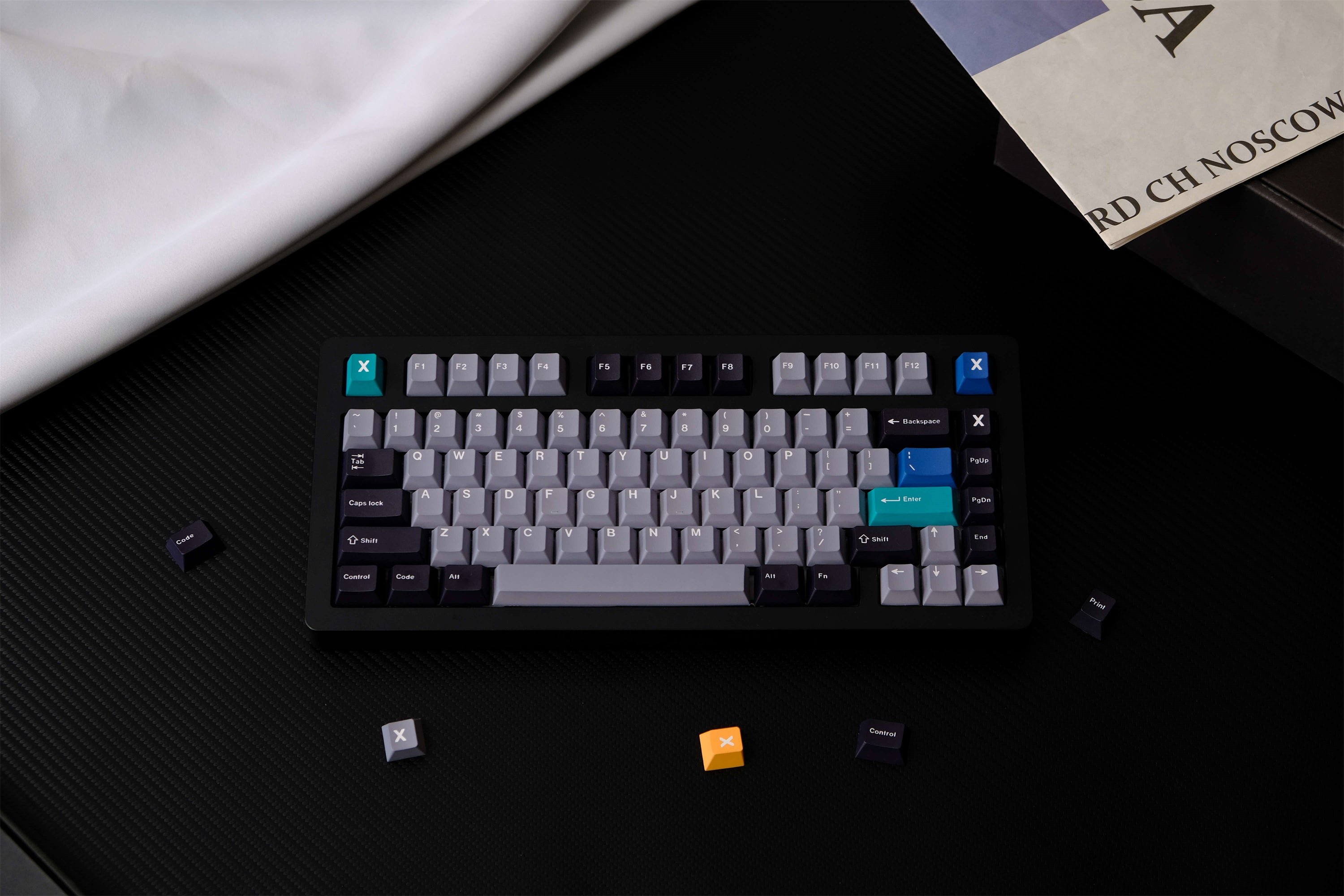 Record keycaps