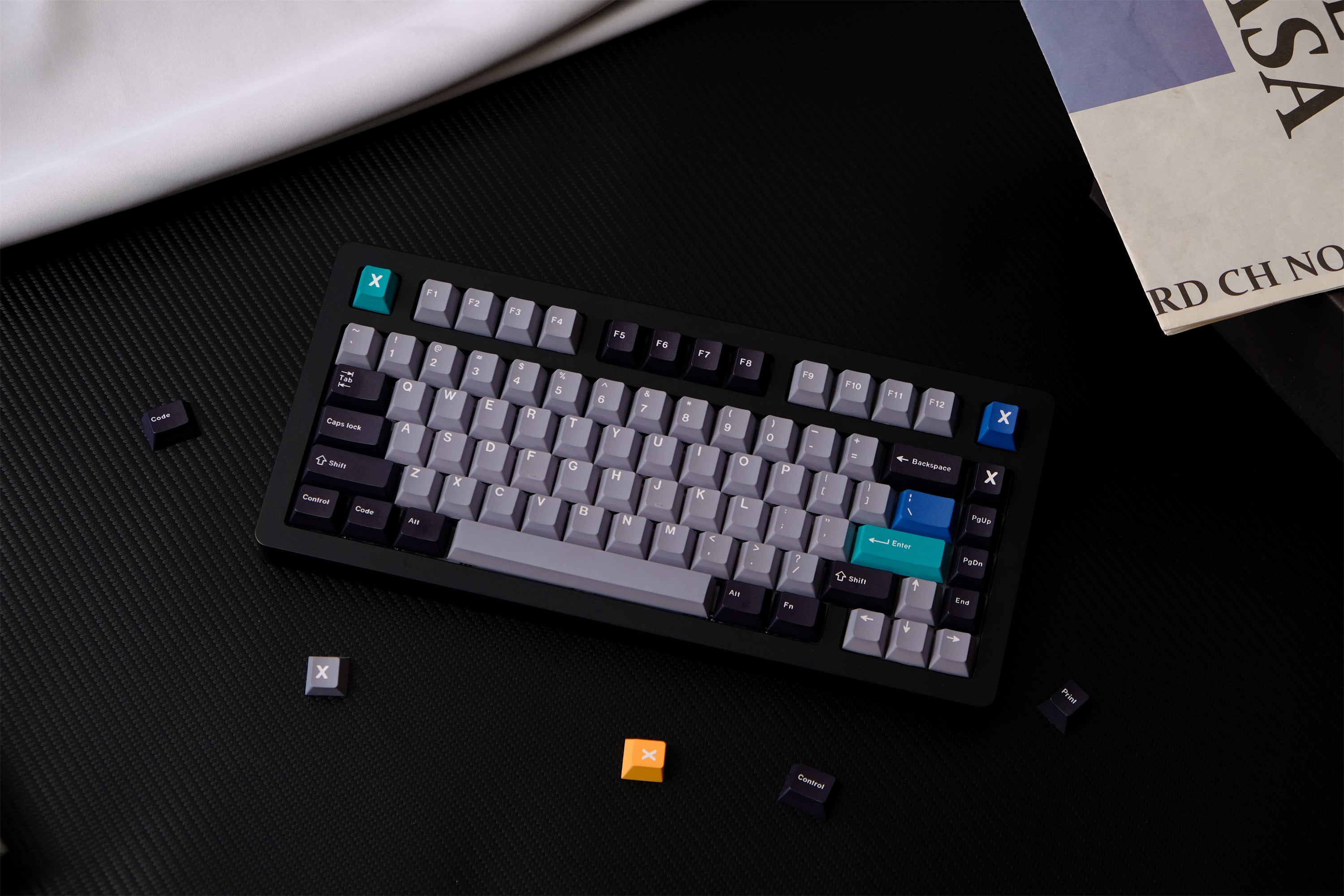Record keycaps