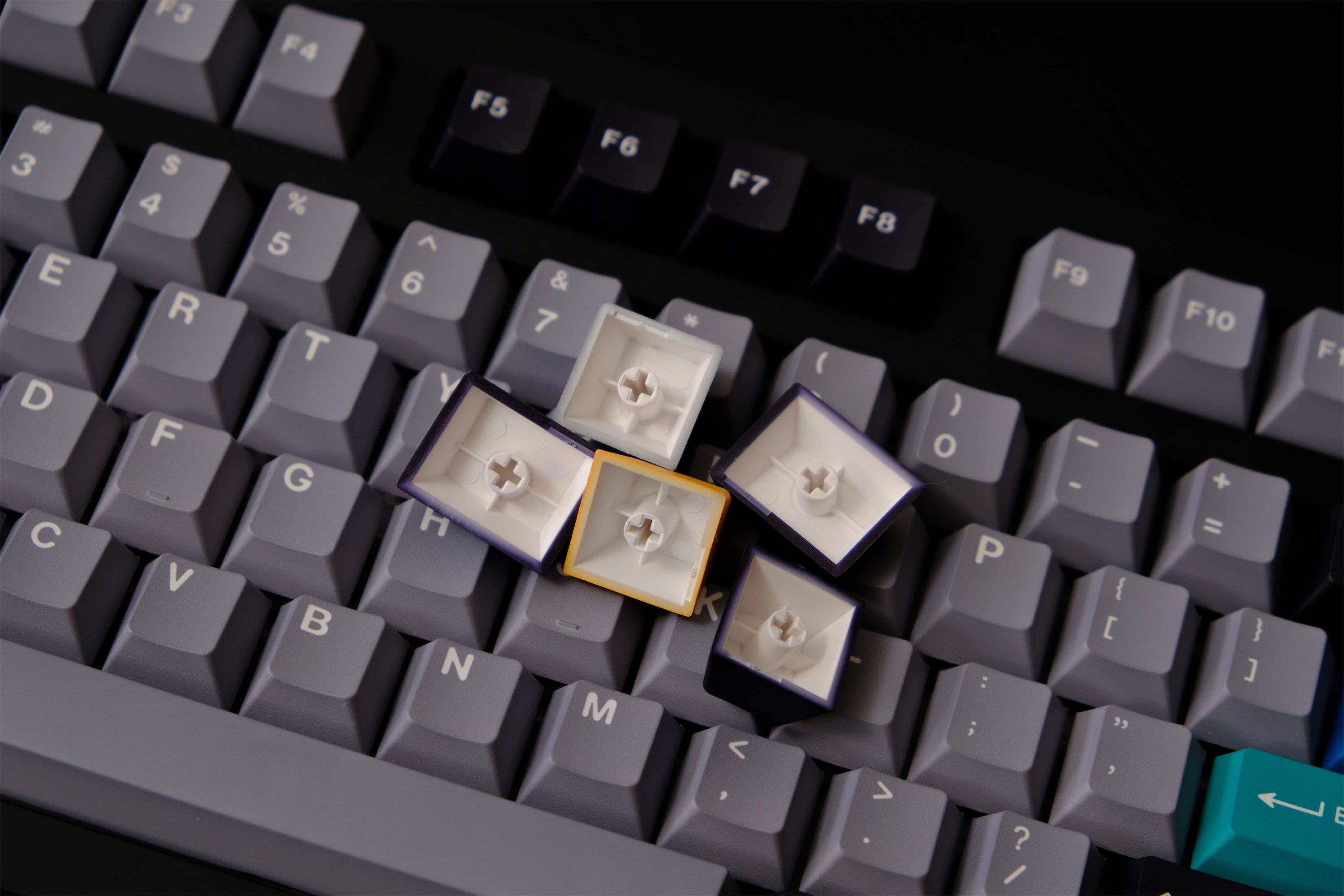 Record keycaps