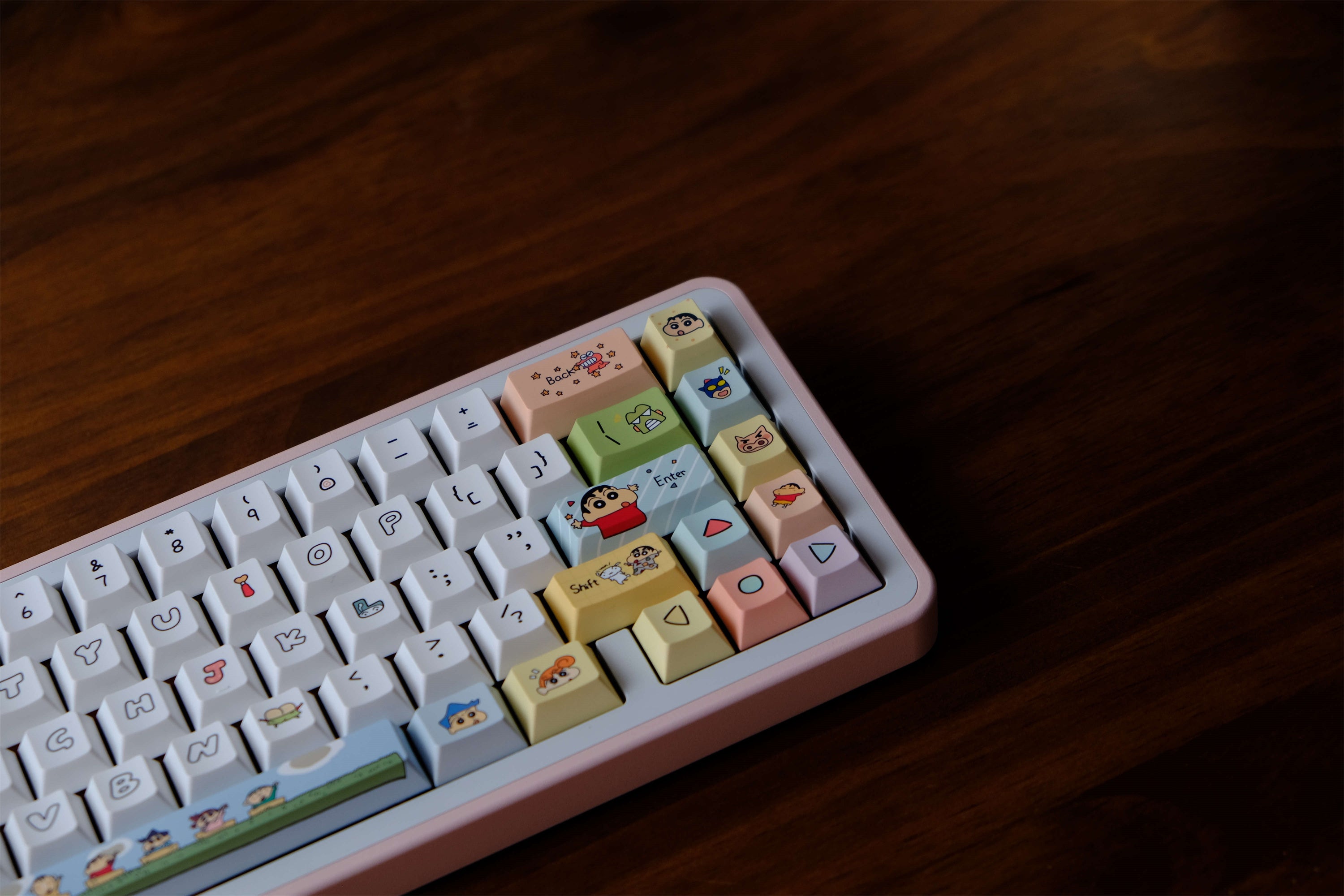 Crayon Shin-chan keycaps