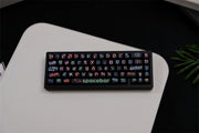 Large Black Lettering Keycaps