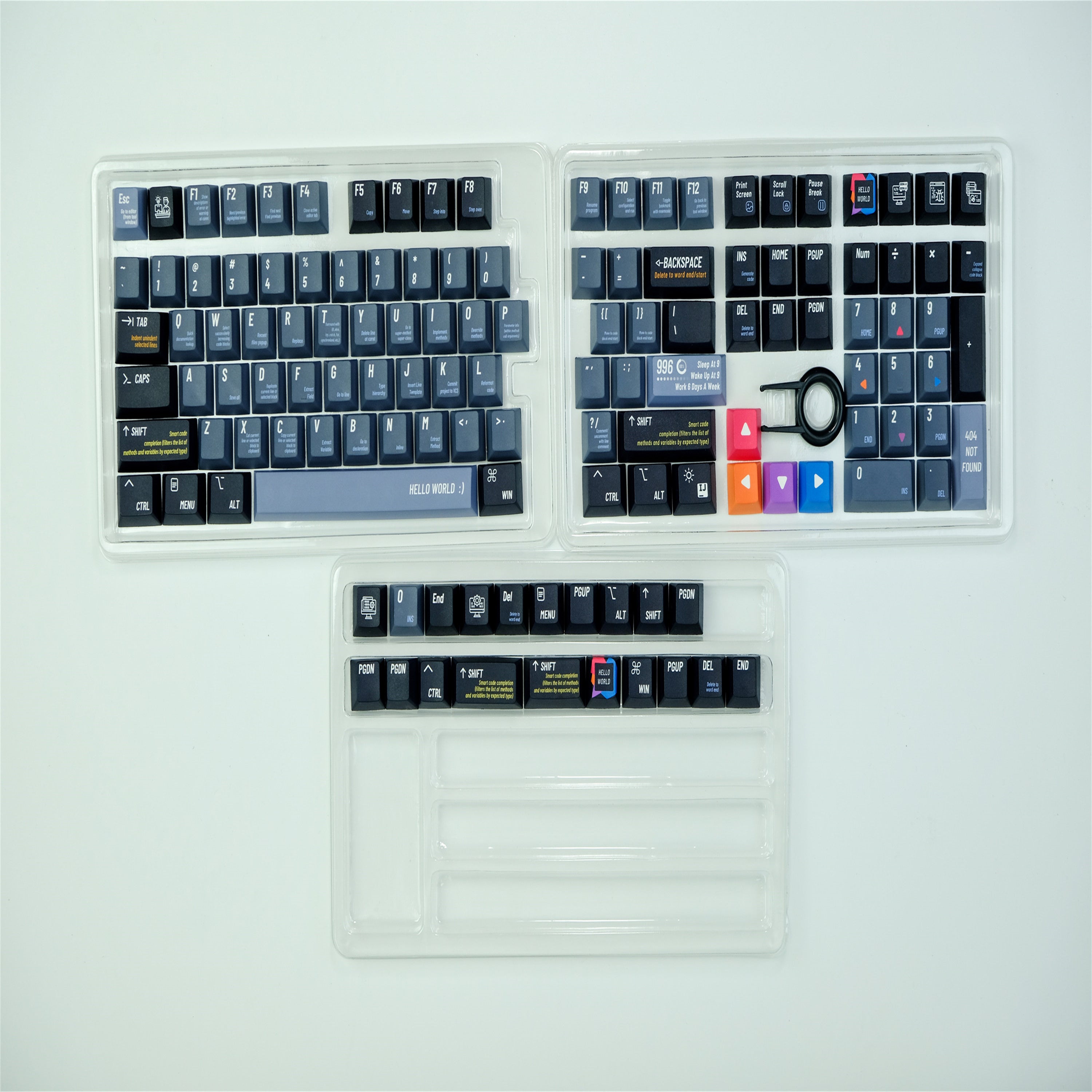Programmer keycaps