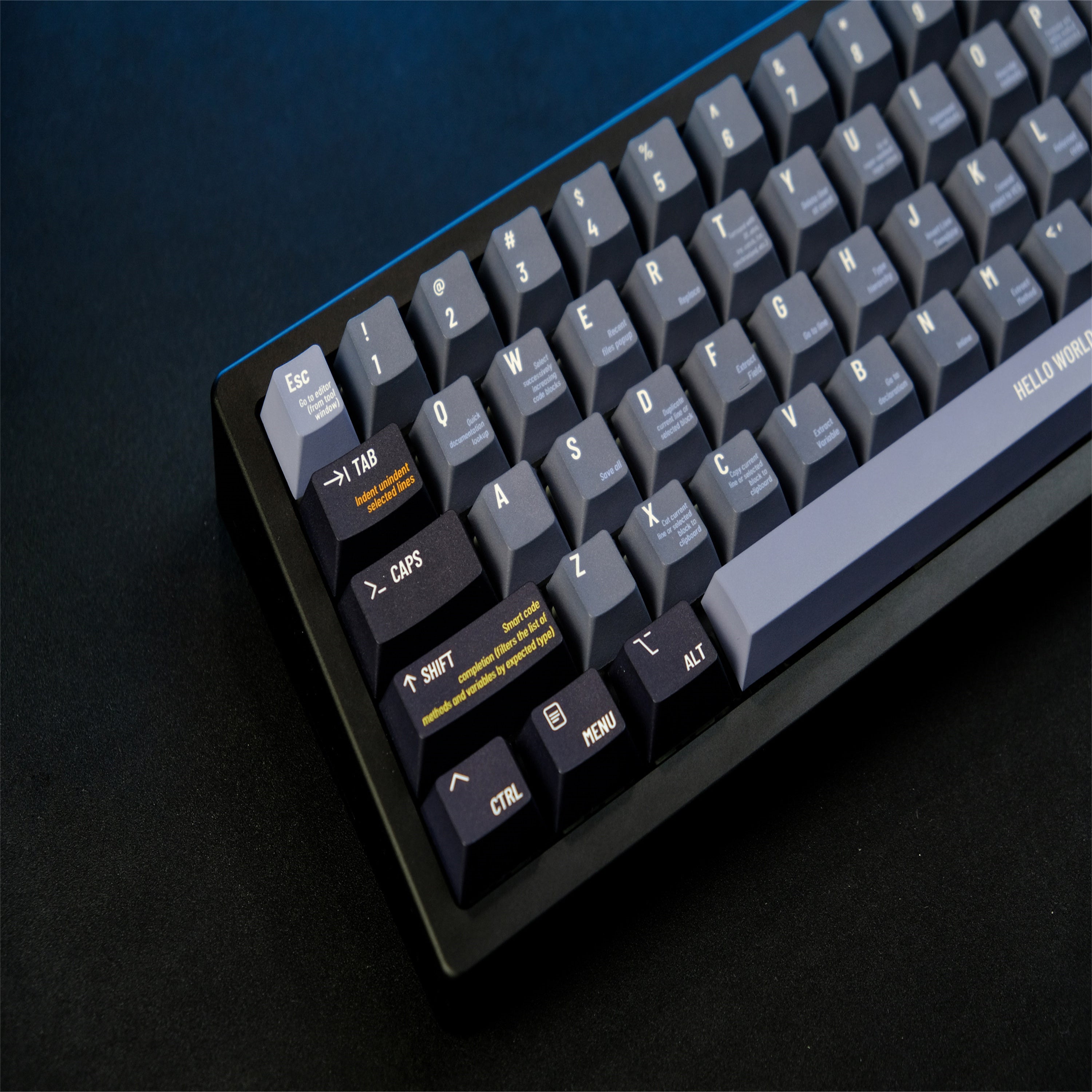 Programmer keycaps