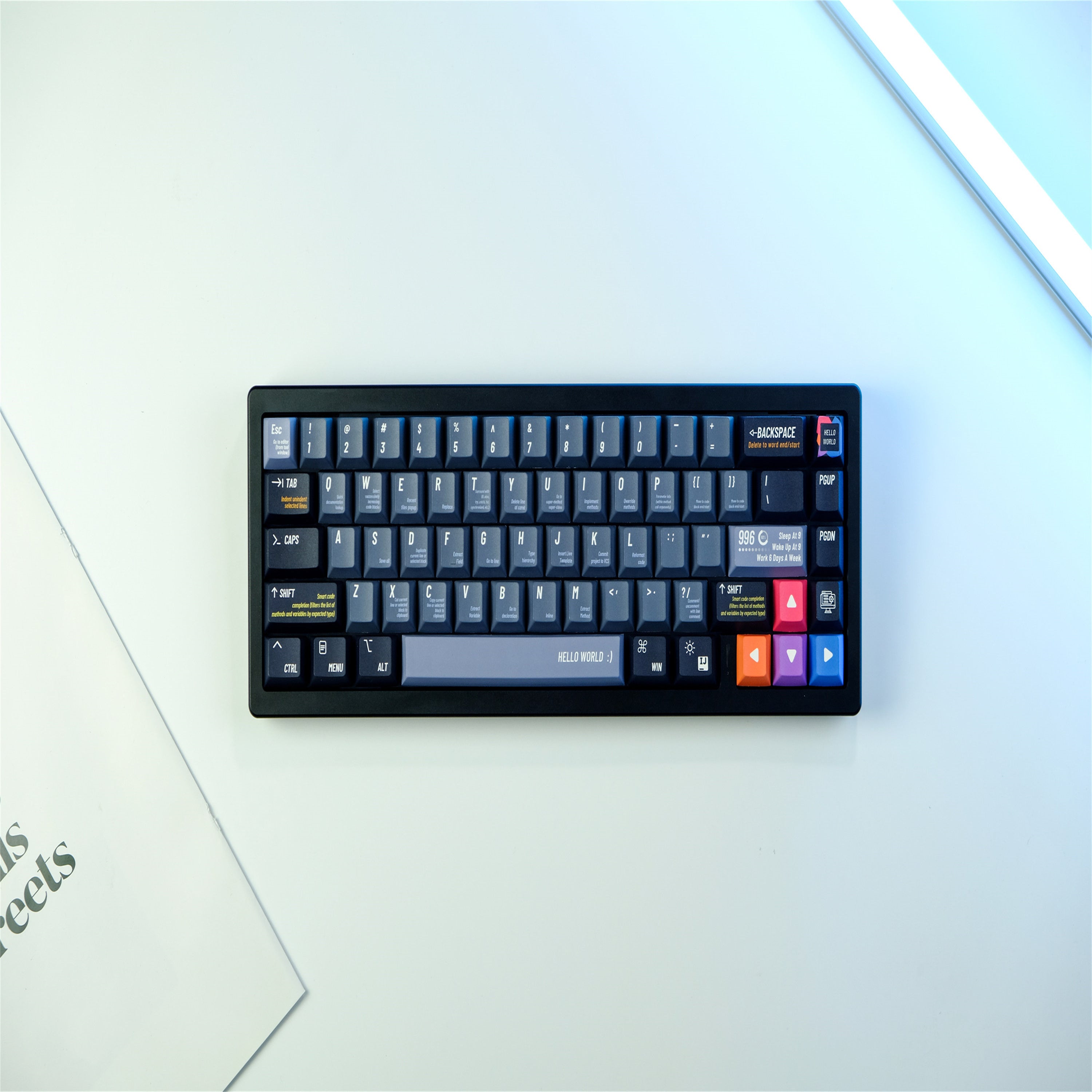 Programmer keycaps