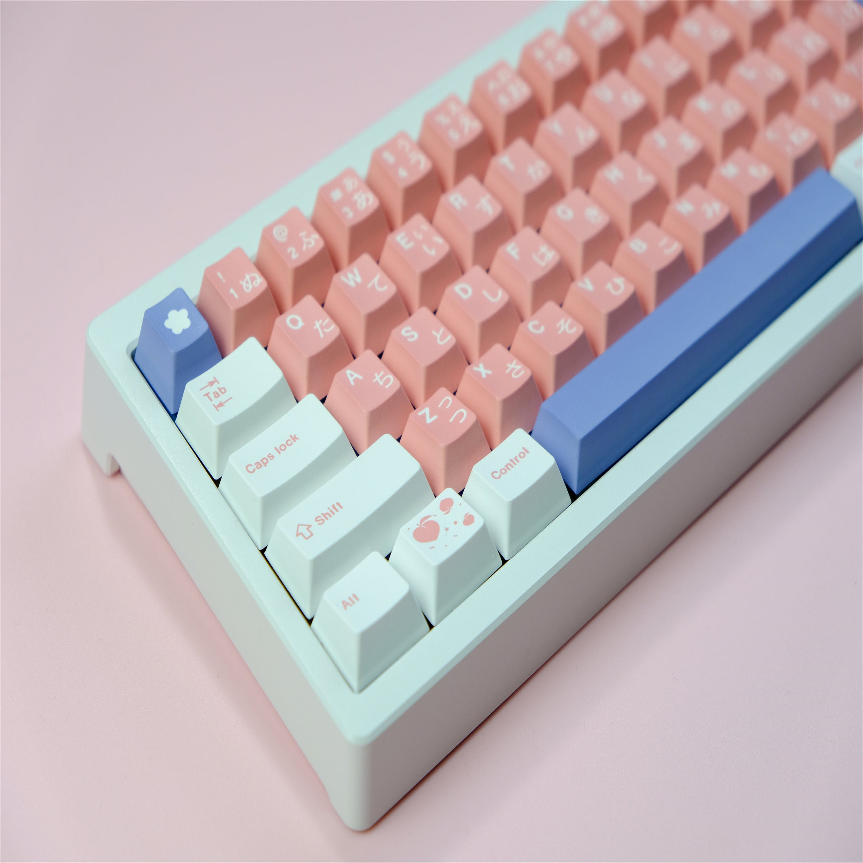 Peach Blossom keycaps