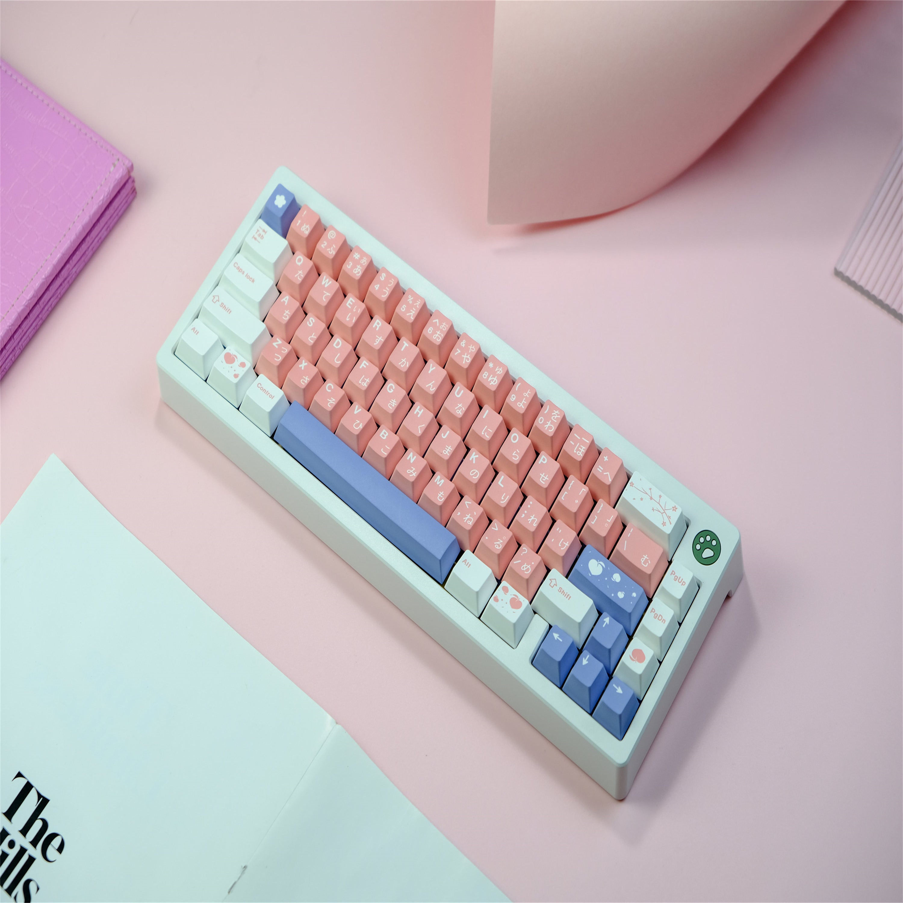 Peach Blossom keycaps