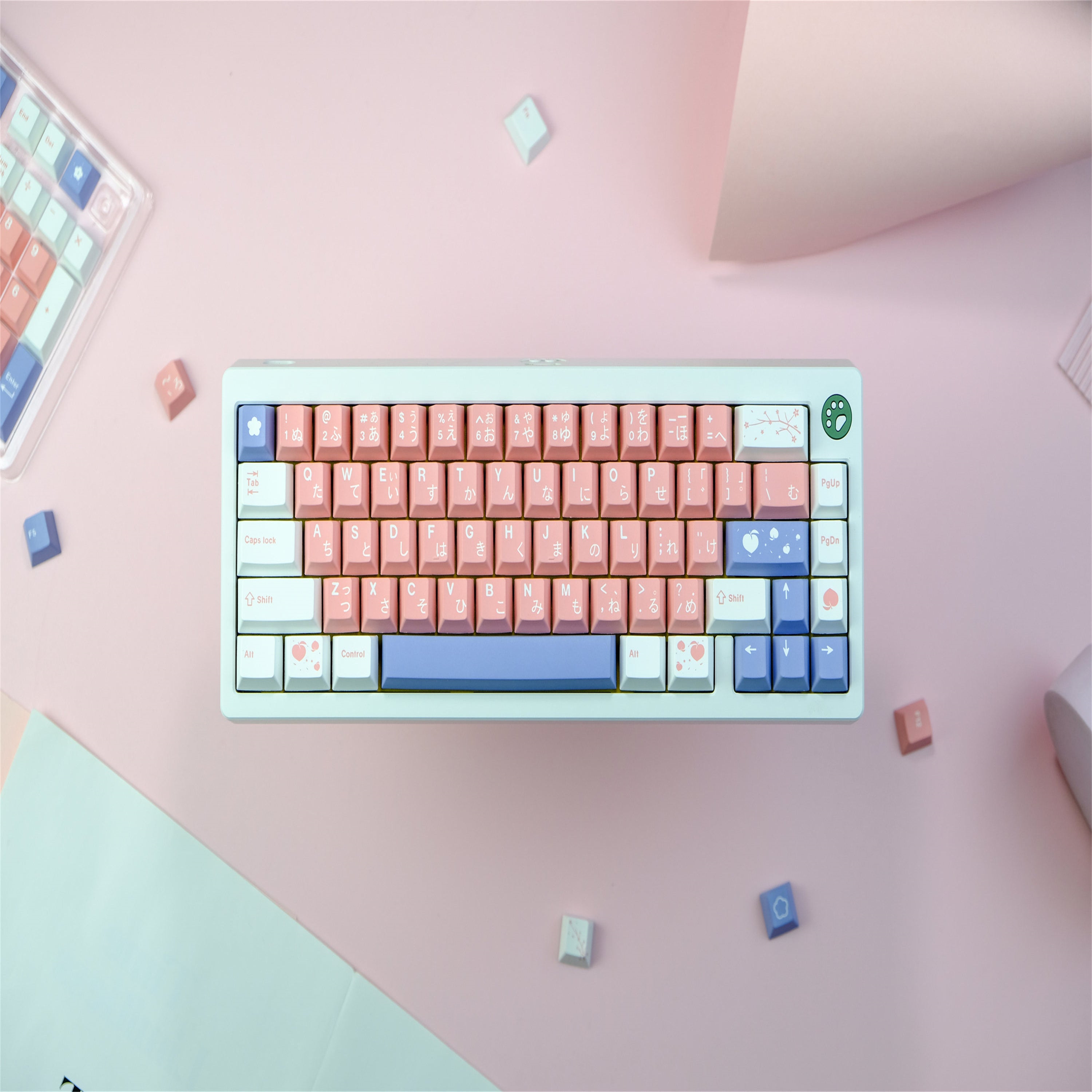 Peach Blossom keycaps