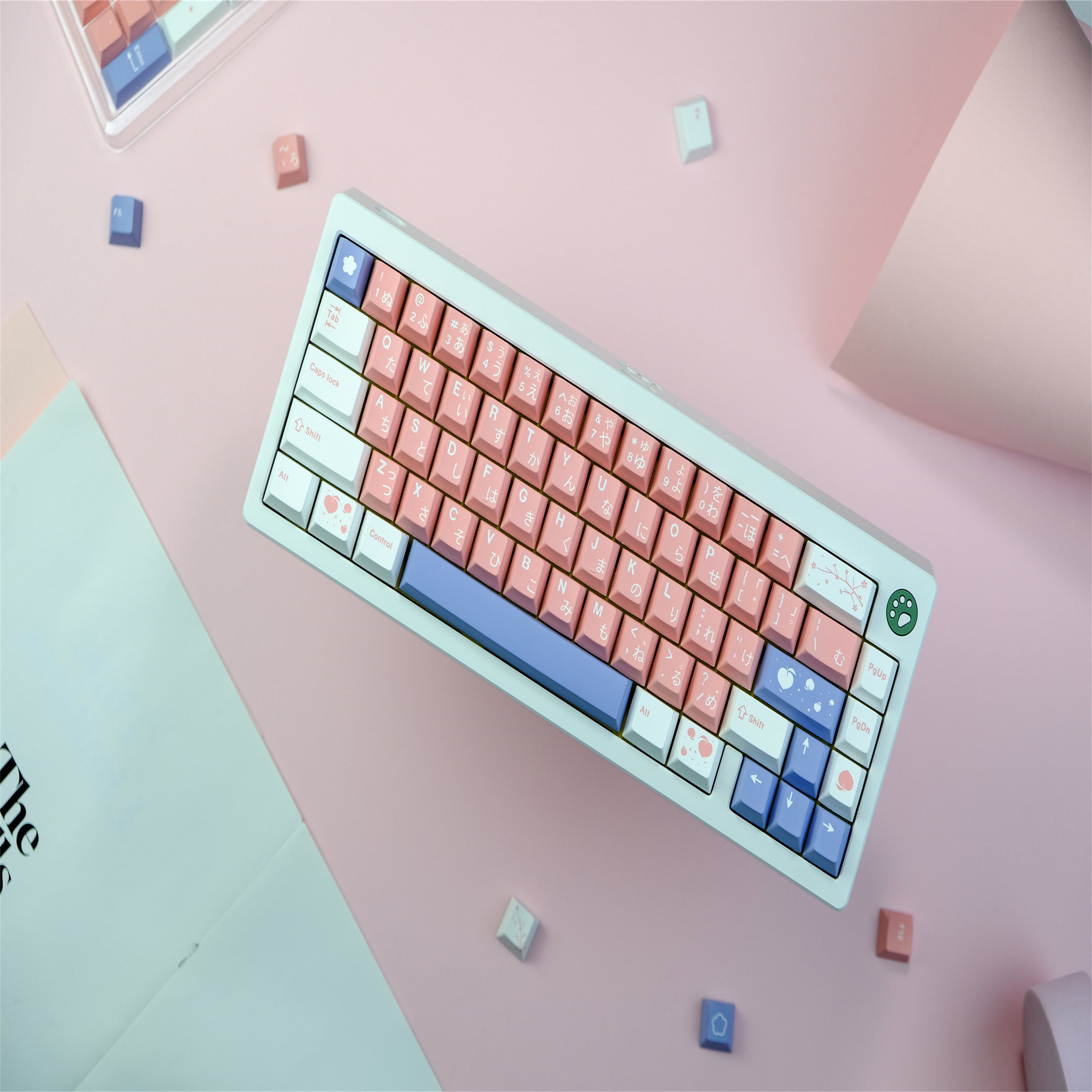 Peach Blossom keycaps