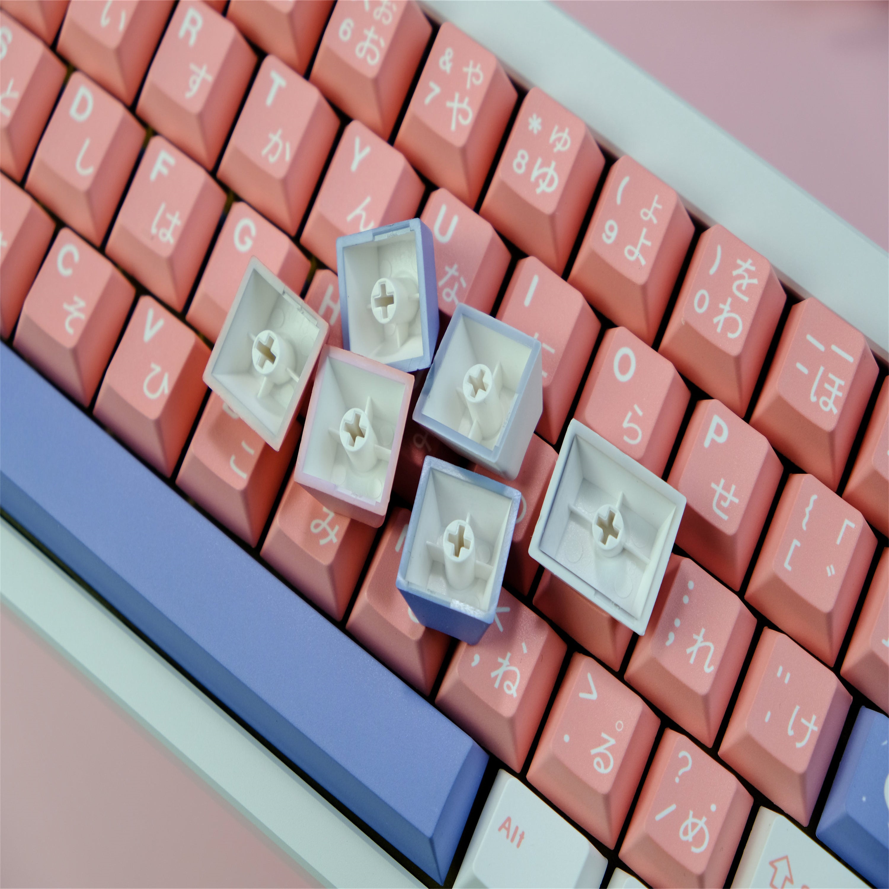 Peach Blossom keycaps