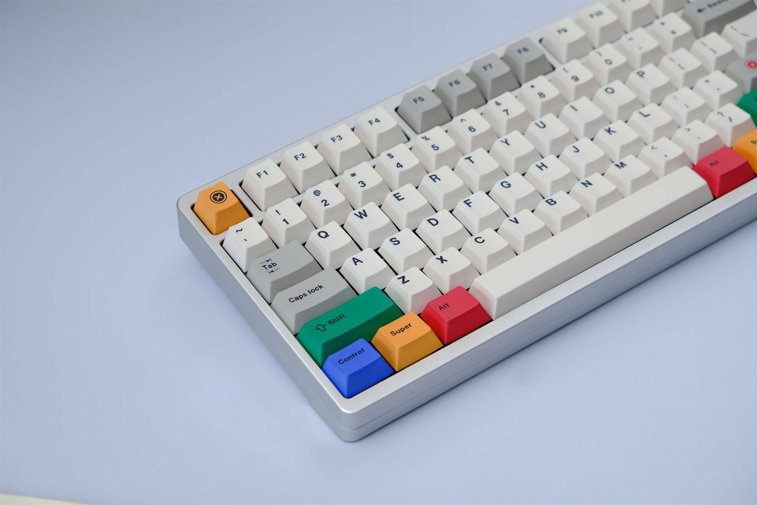 White Light keycaps