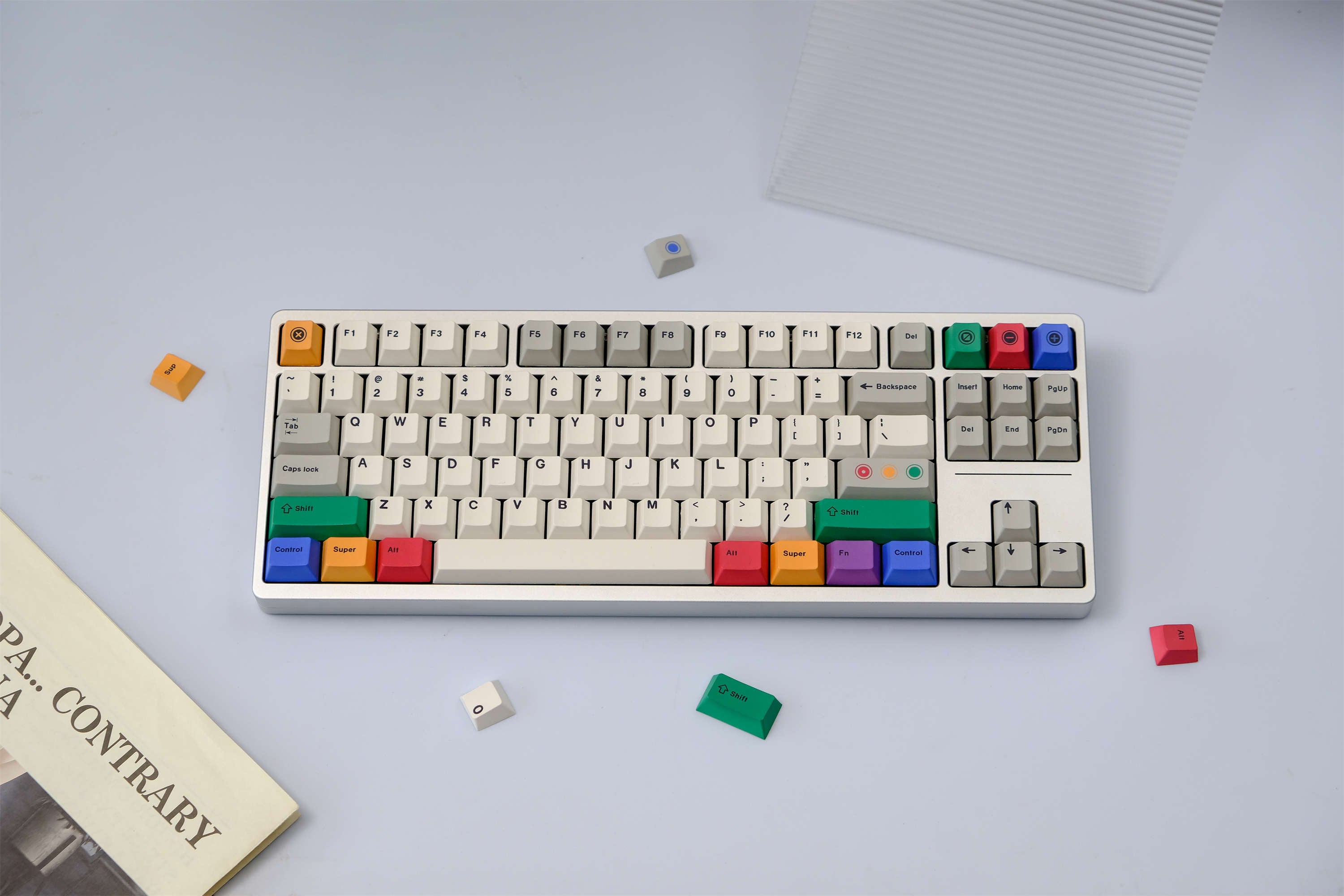 White Light keycaps