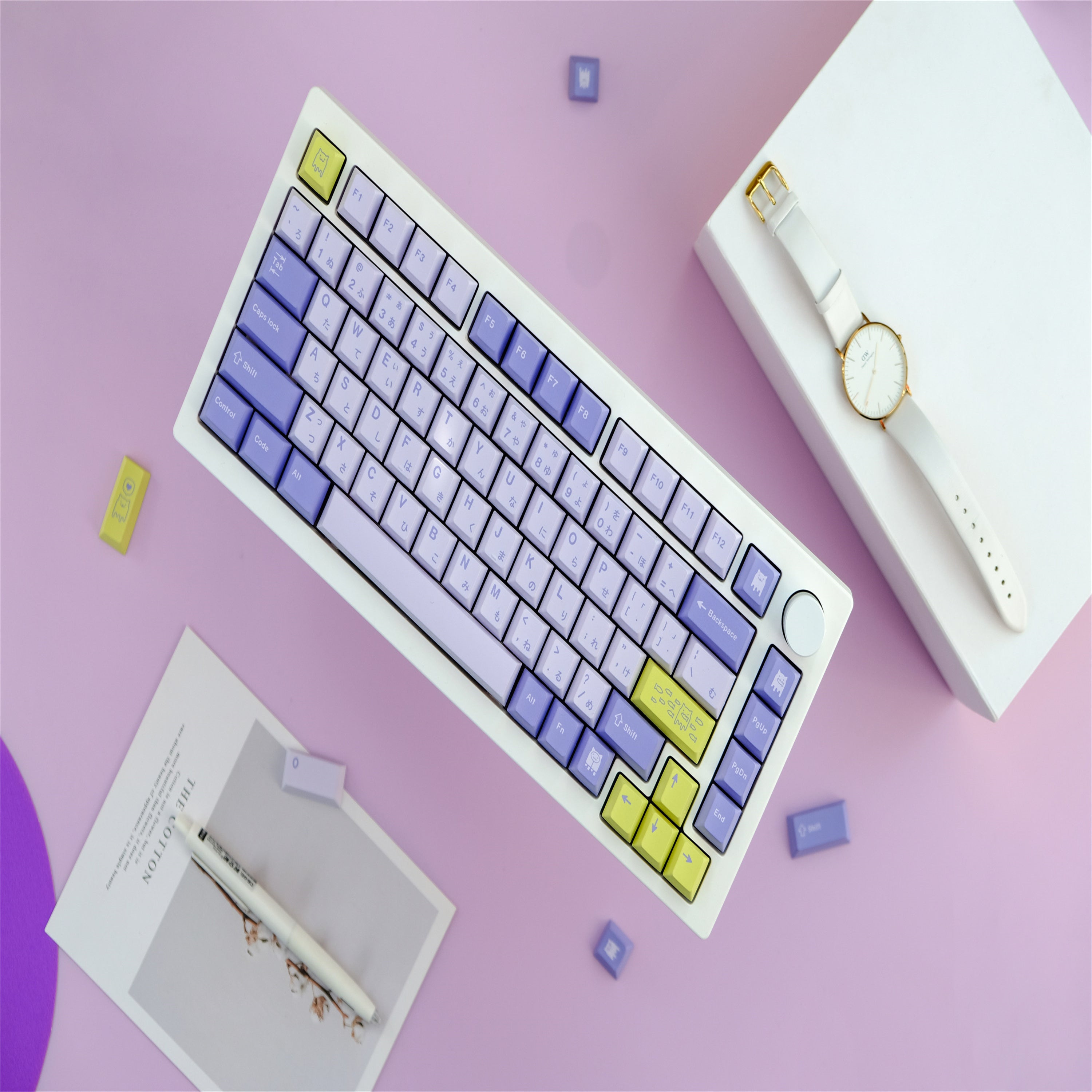 Cat keycaps