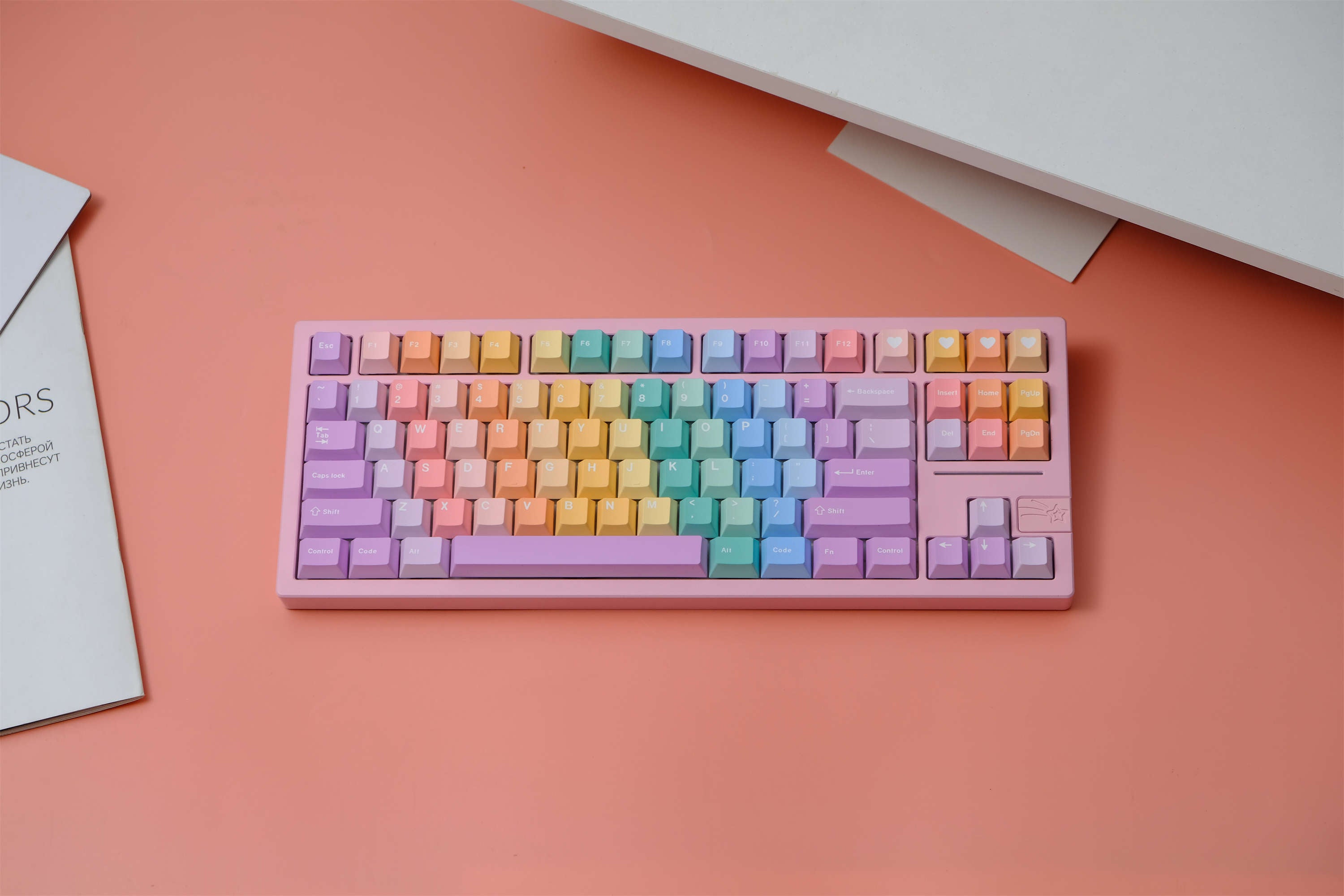 Soft Candy Cherry keycaps