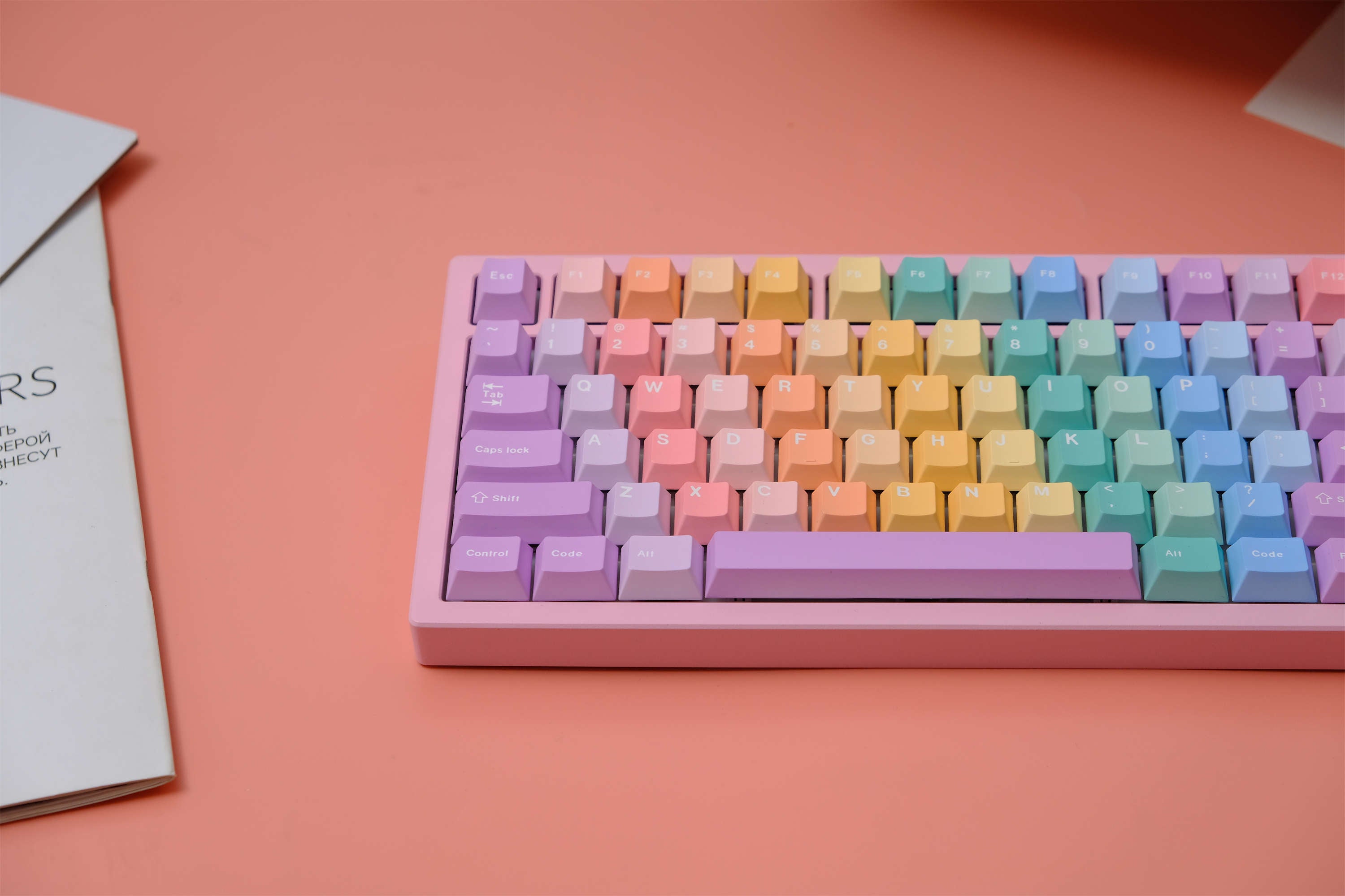 Soft Candy Cherry keycaps