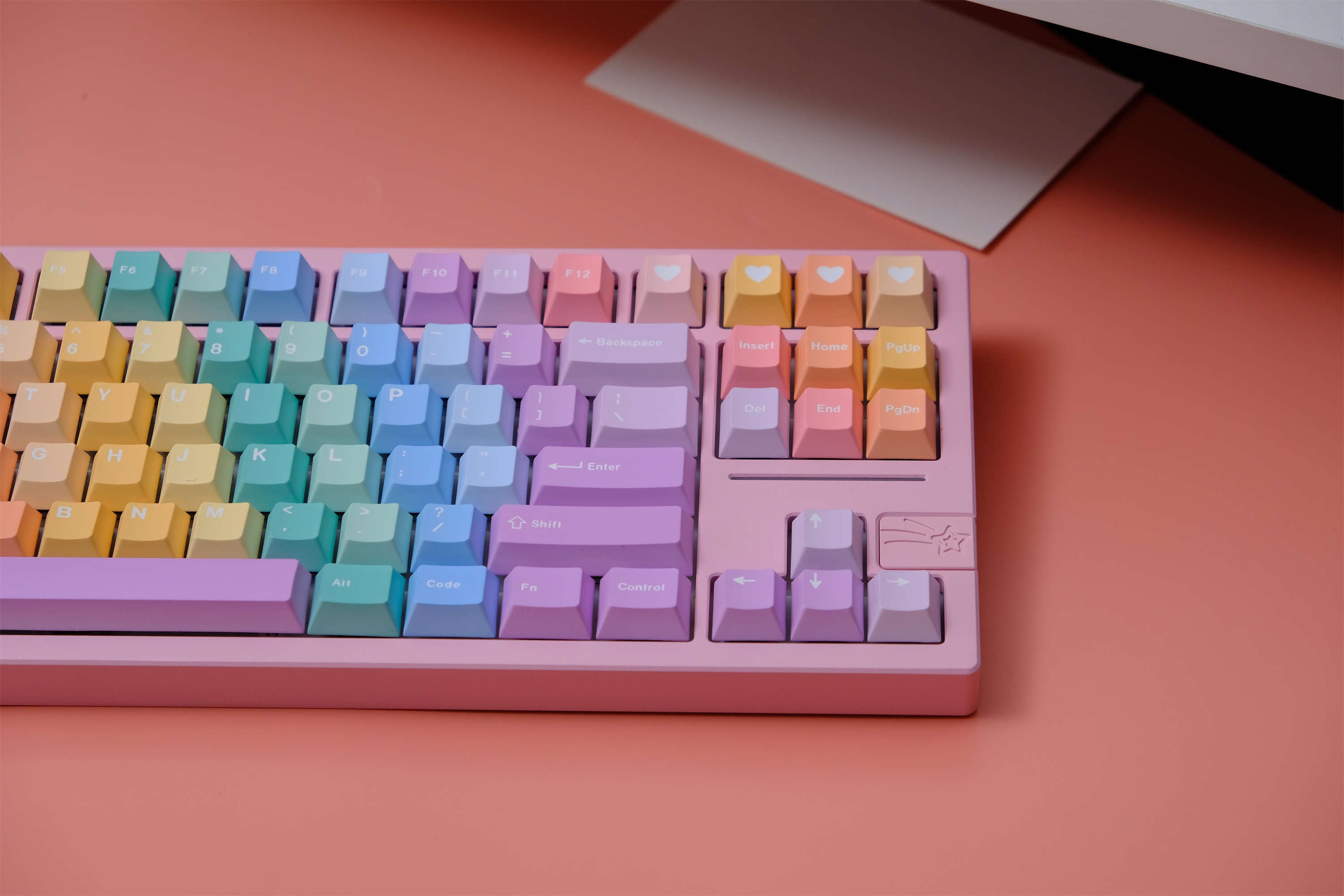 Soft Candy Cherry keycaps
