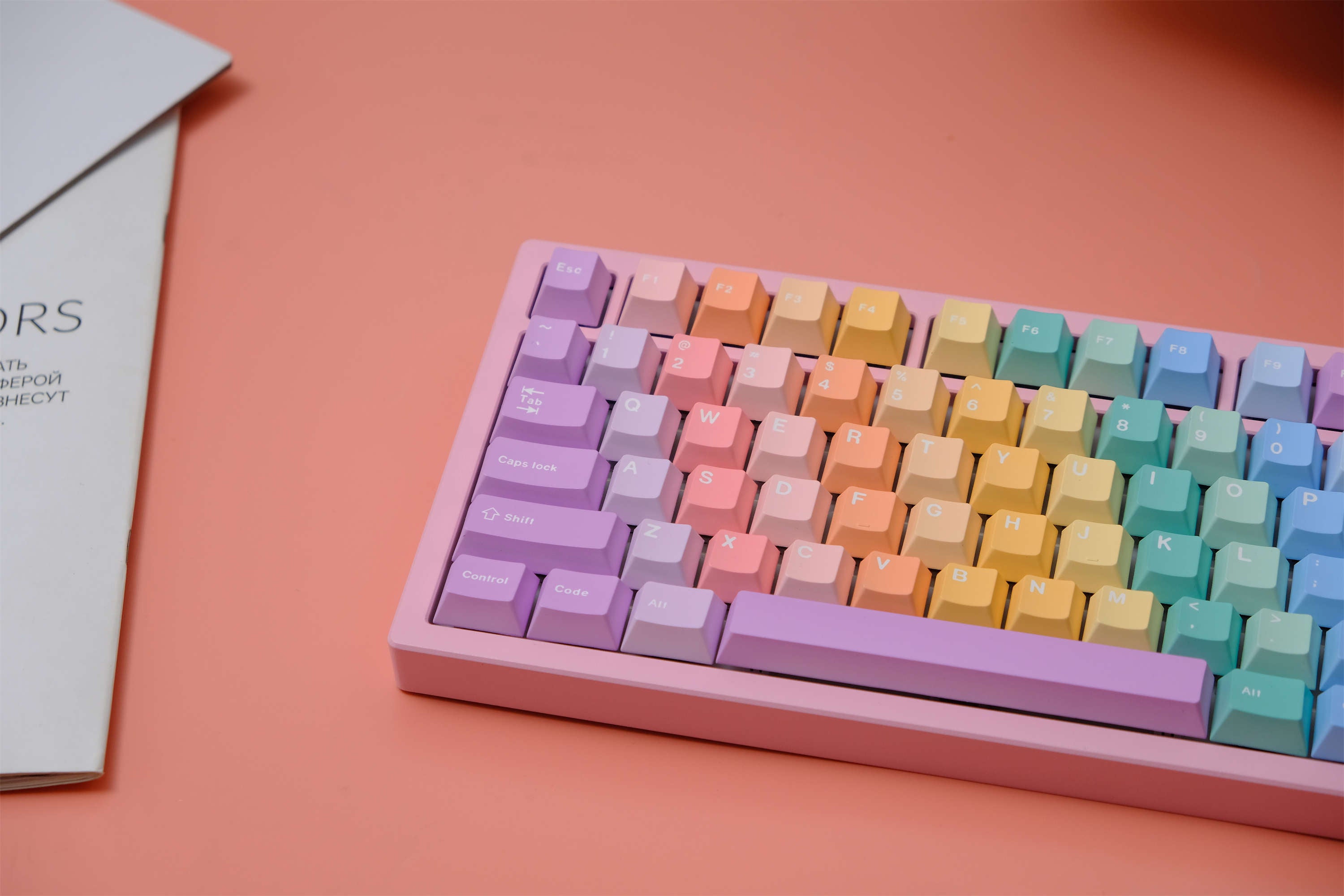 Soft Candy Cherry keycaps