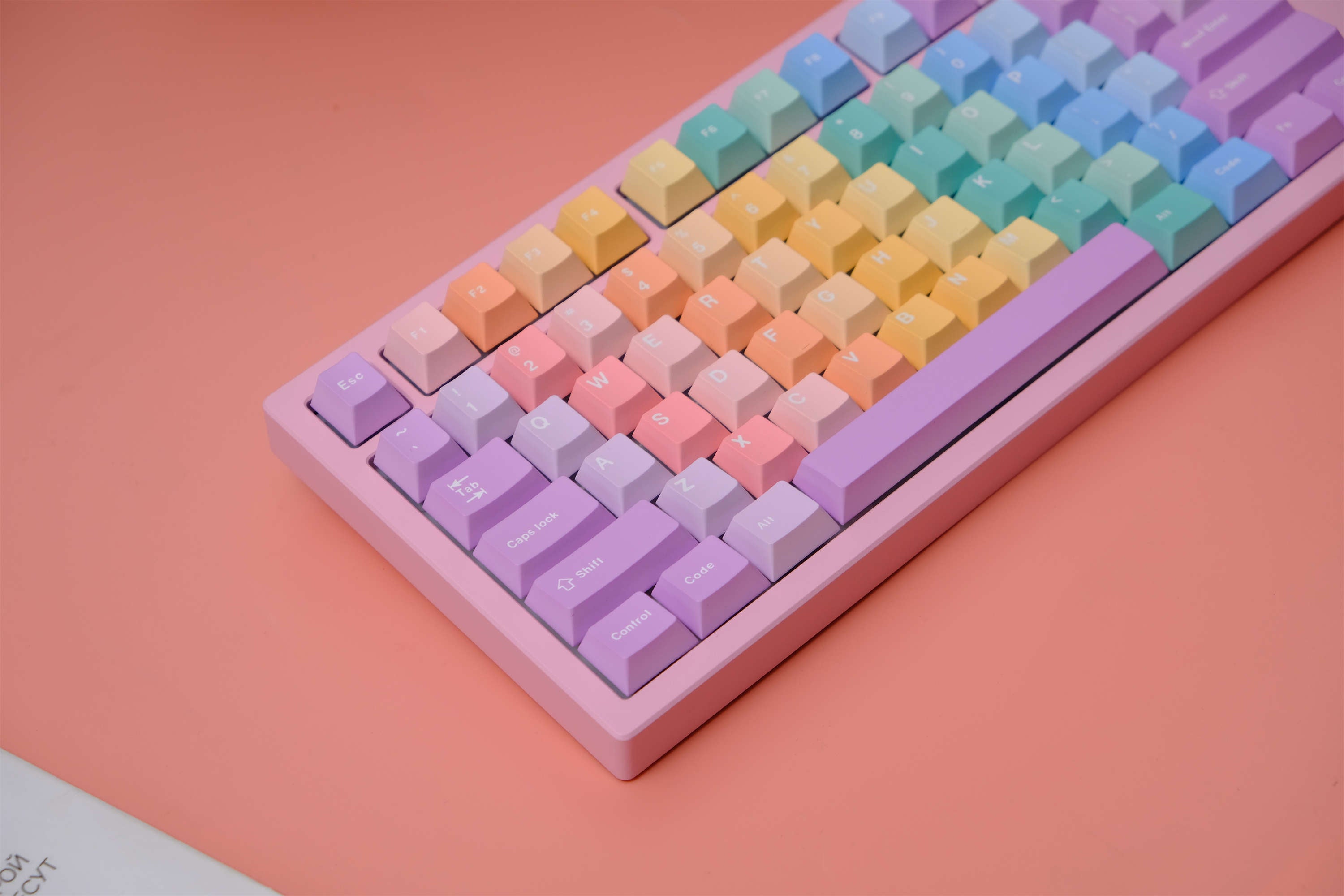 Soft Candy Cherry keycaps
