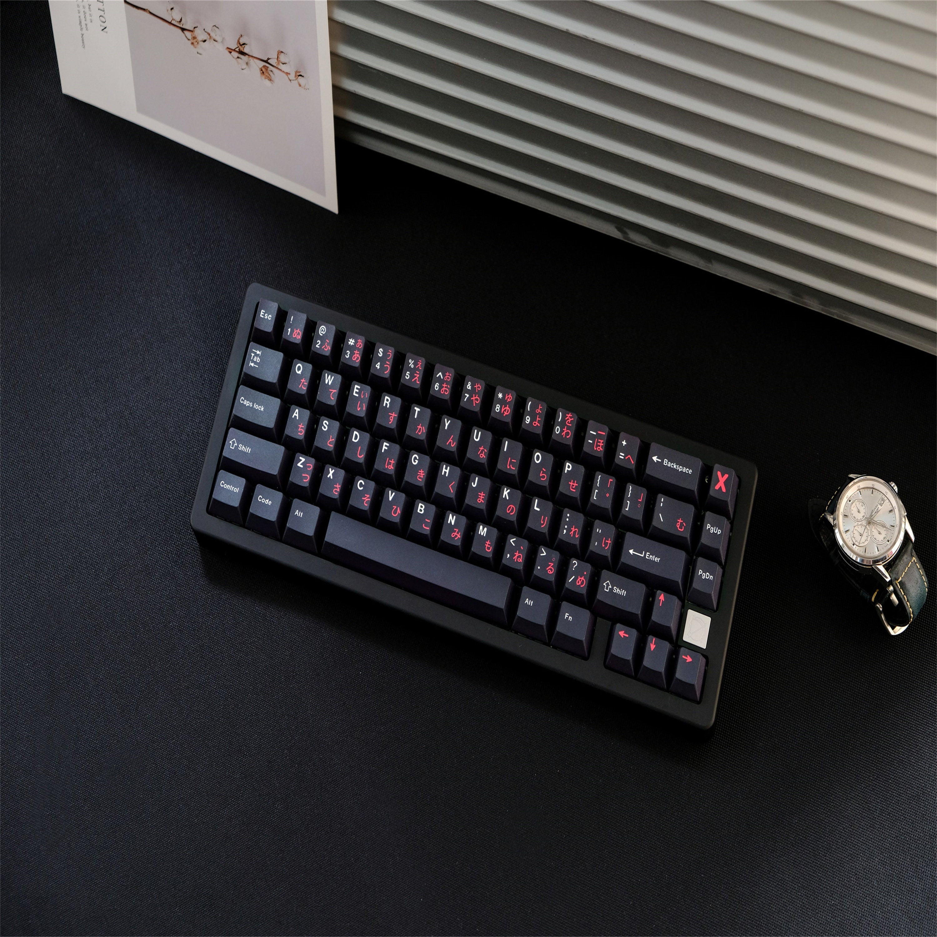 WOB Red Japanese keycaps
