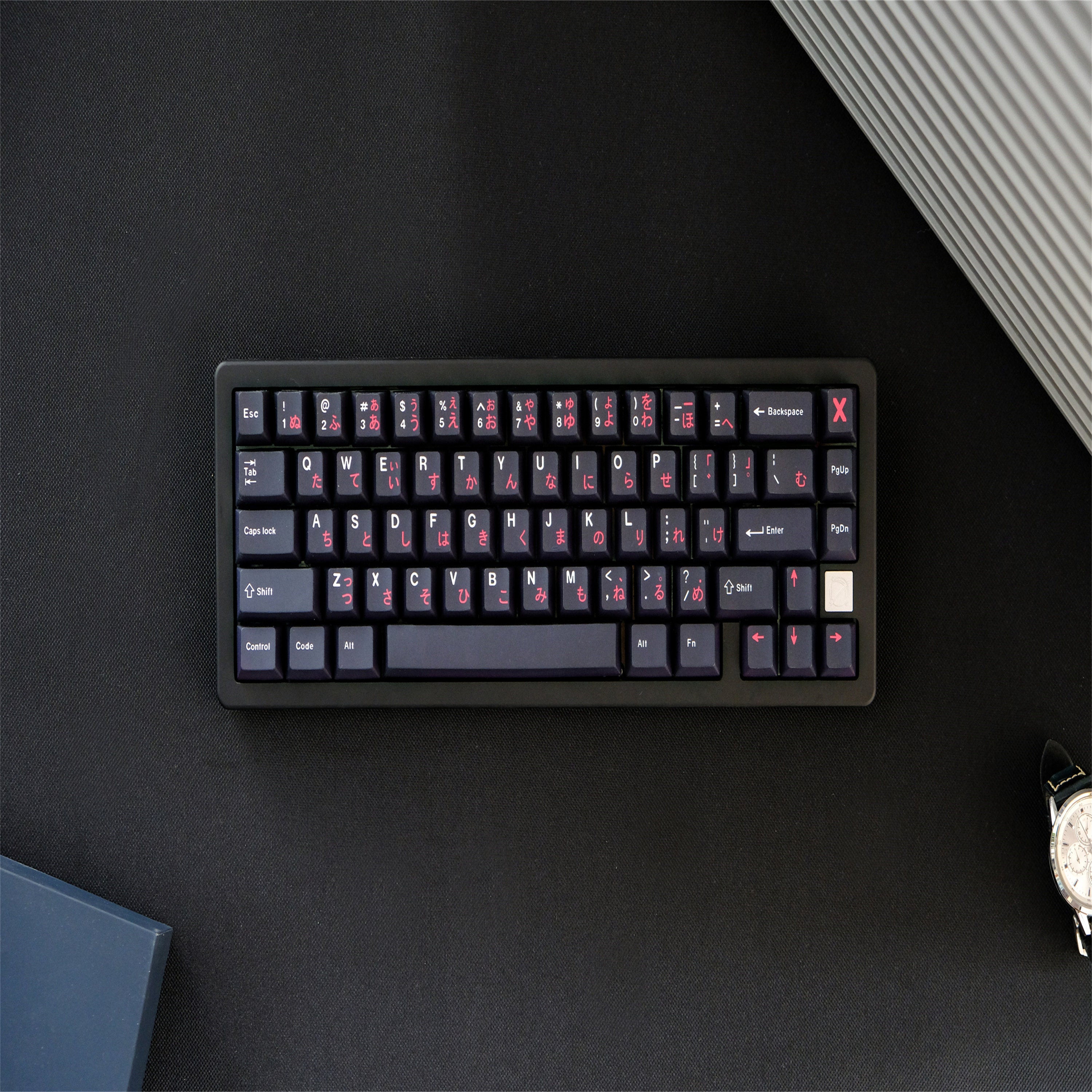 WOB Red Japanese keycaps