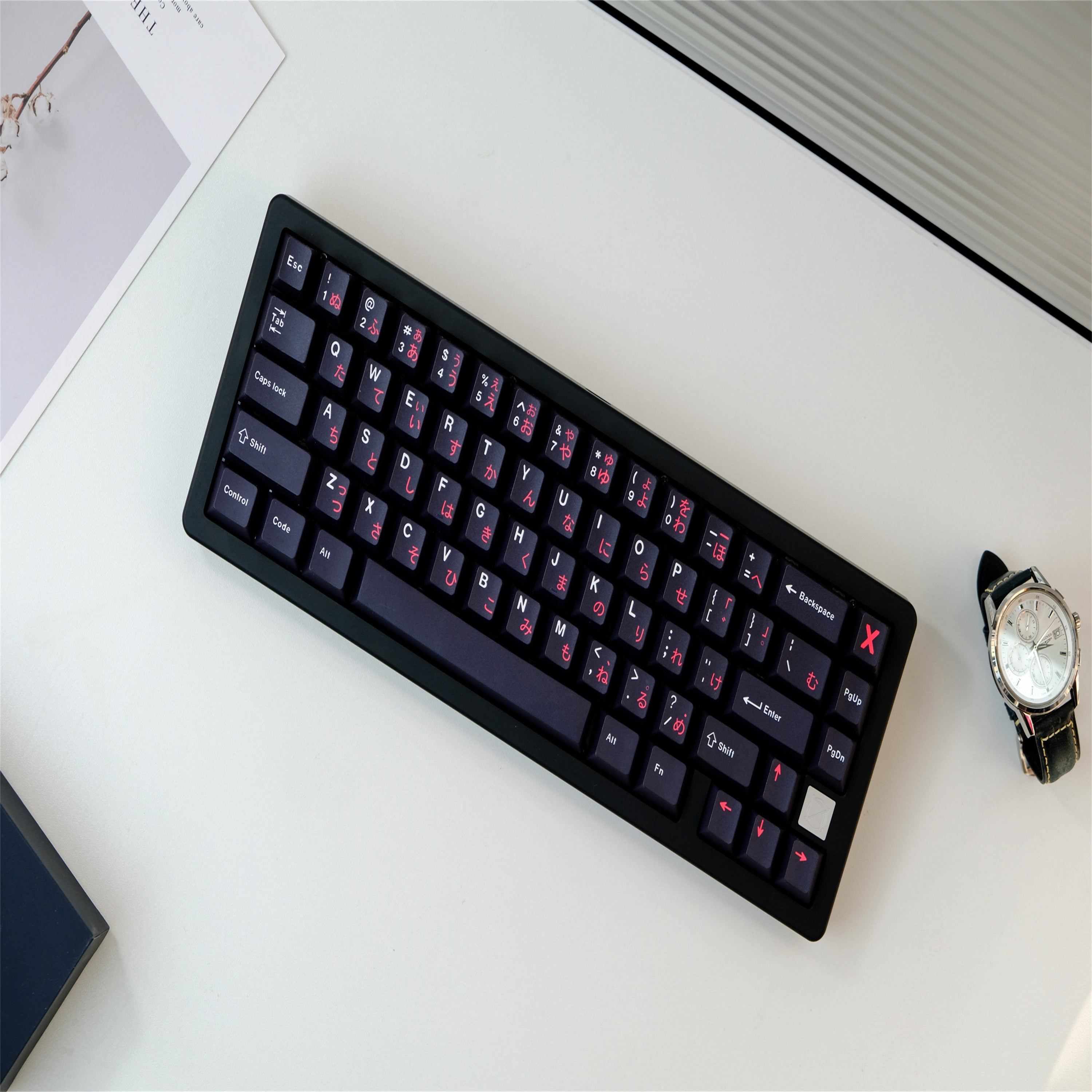 WOB Red Japanese keycaps