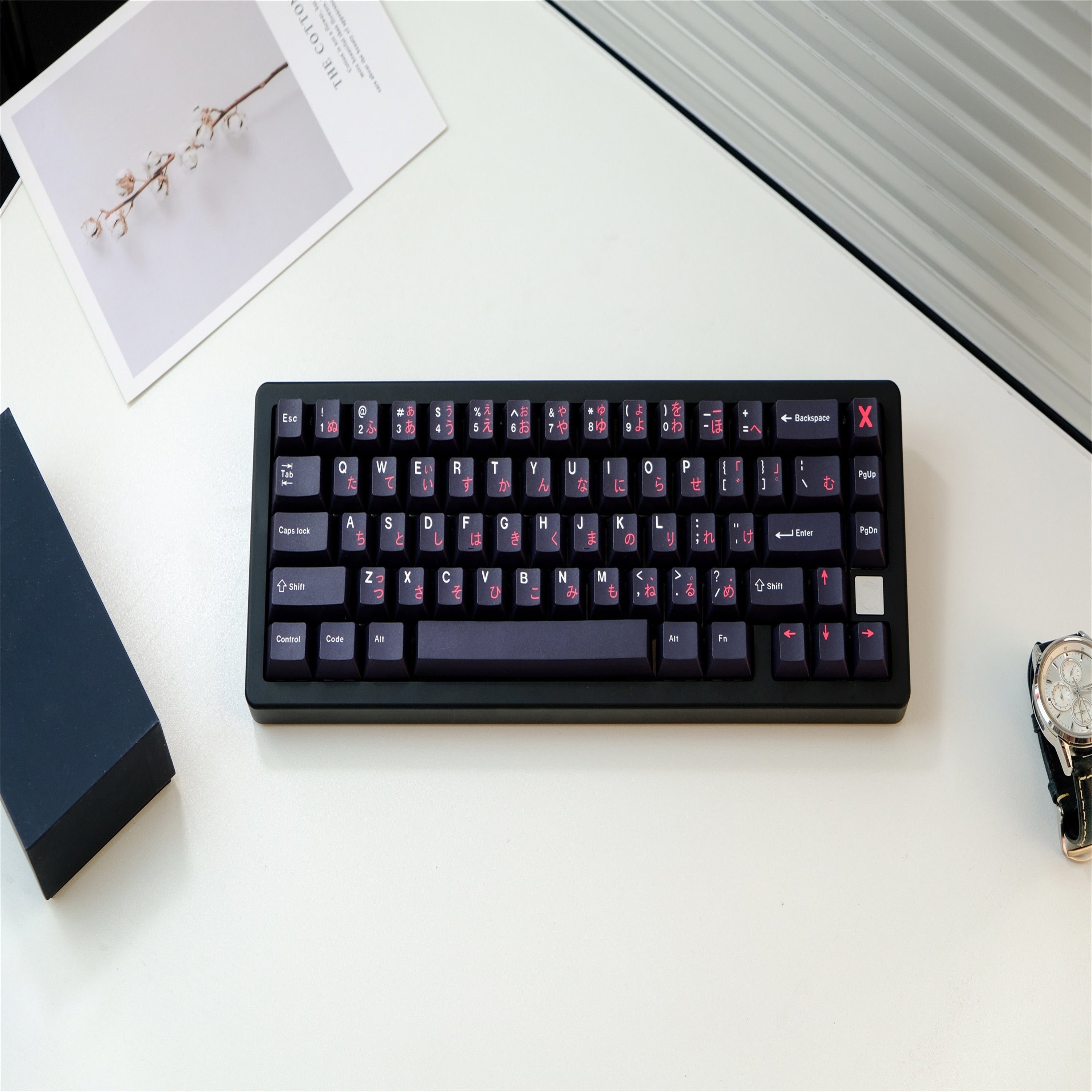WOB Red Japanese keycaps