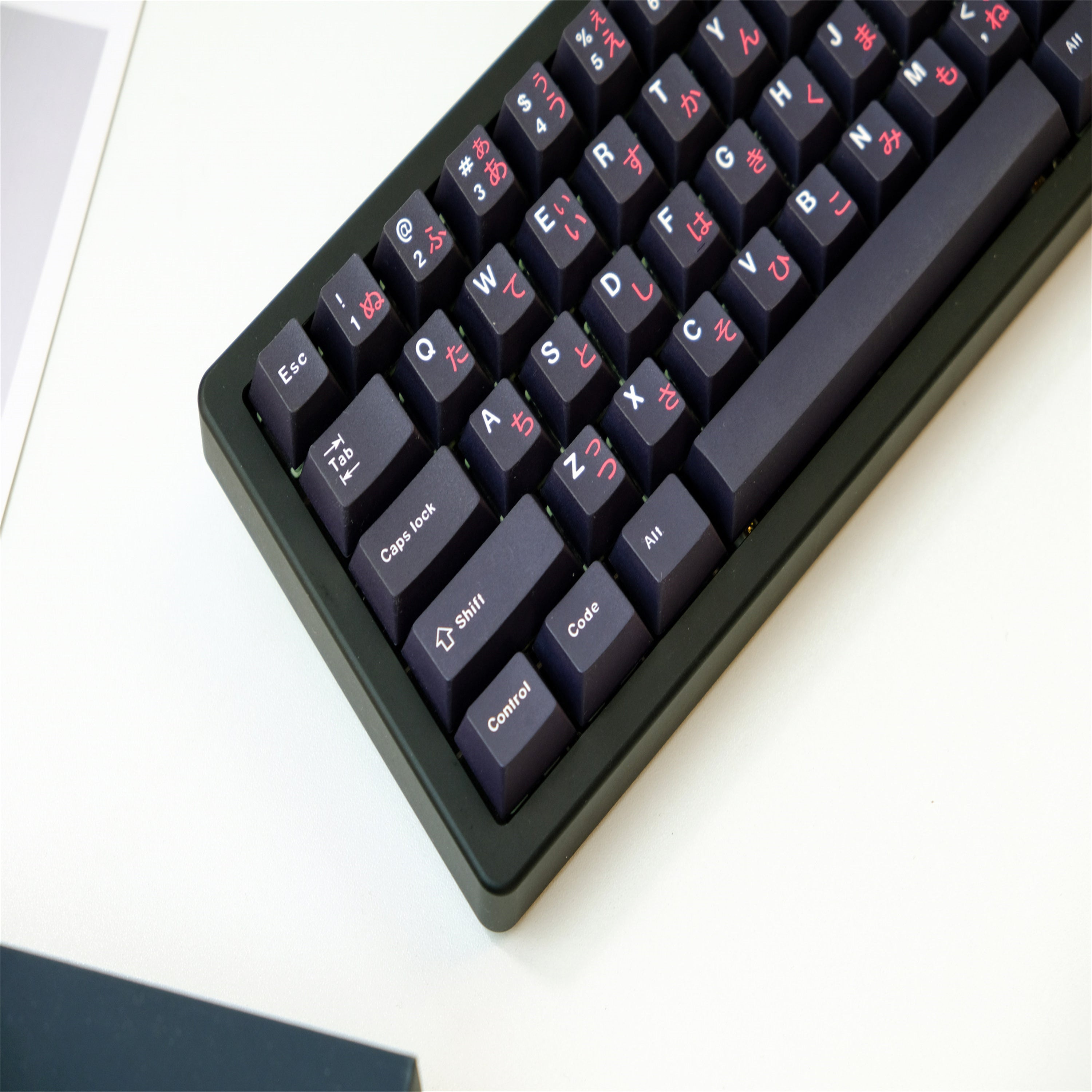 WOB Red Japanese keycaps