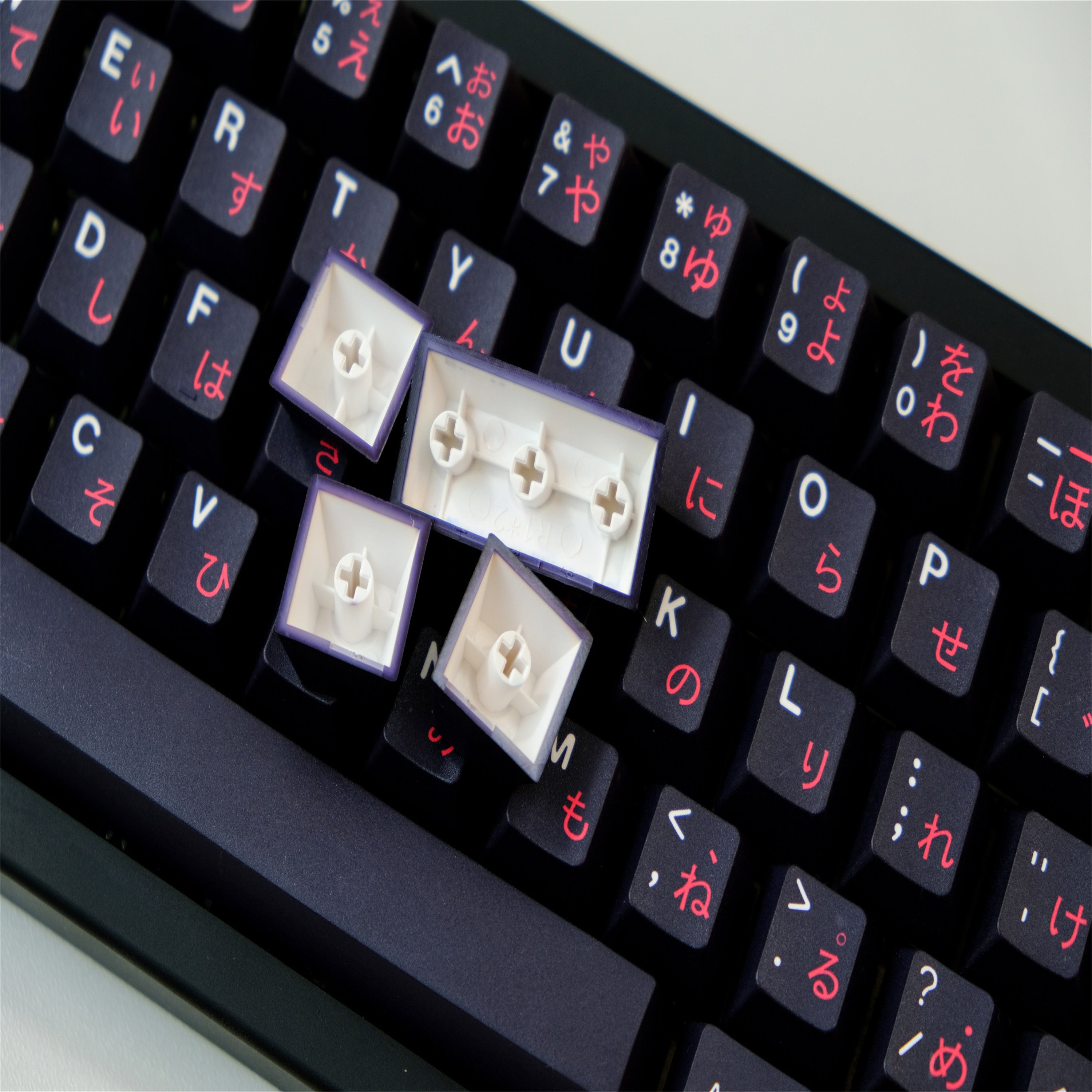 WOB Red Japanese keycaps