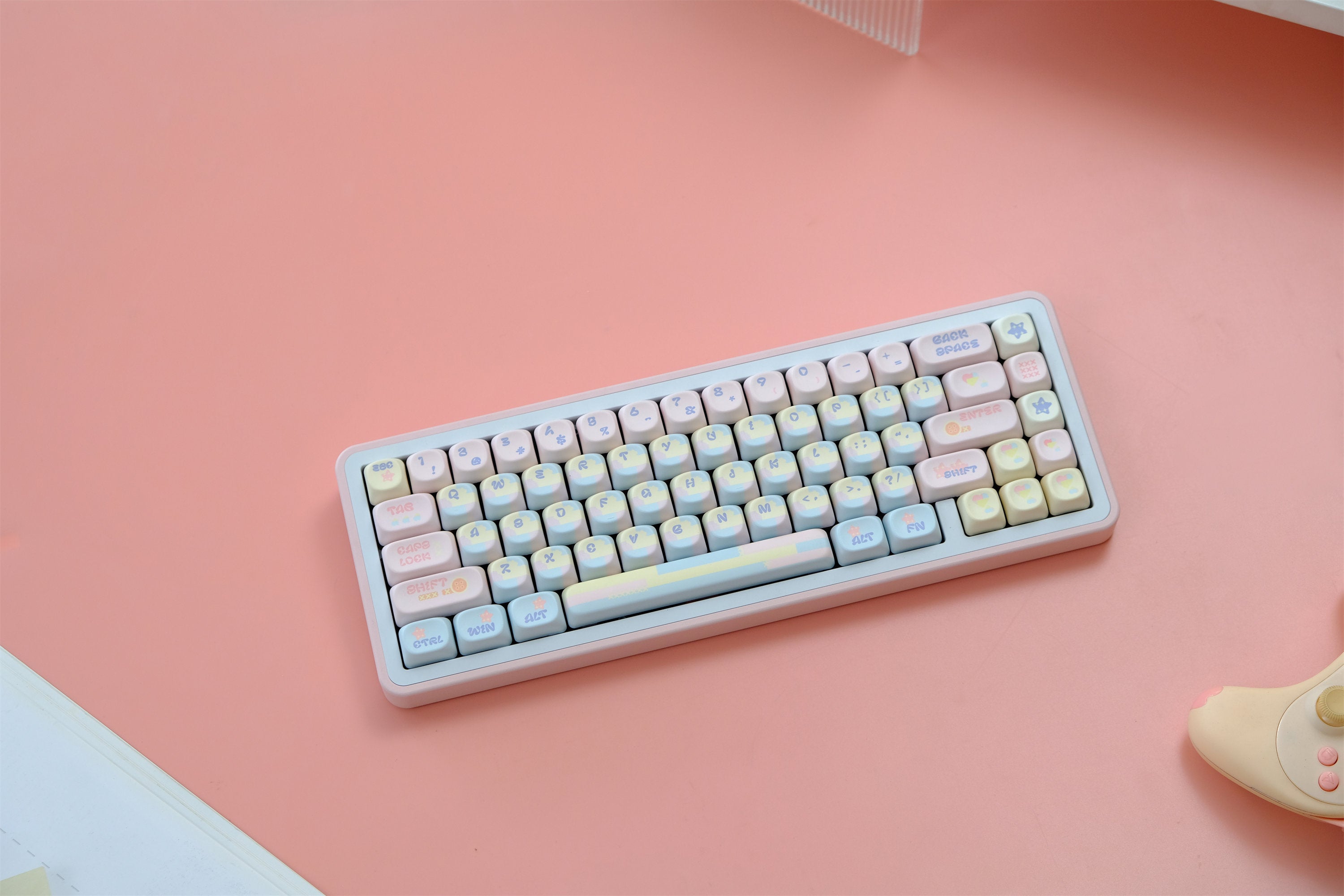 Patchwork Milk Candy Keycaps