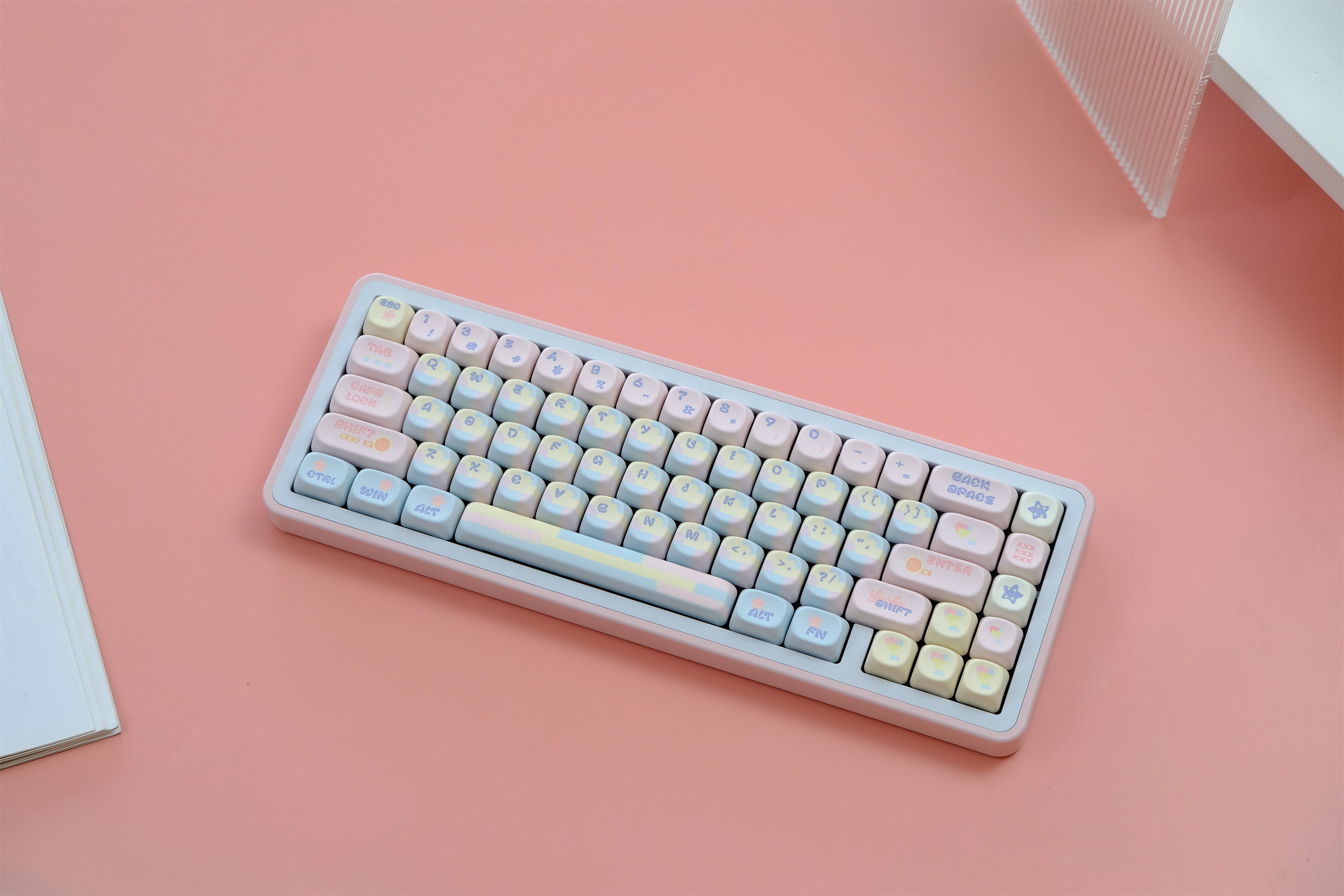 Patchwork Milk Candy Keycaps