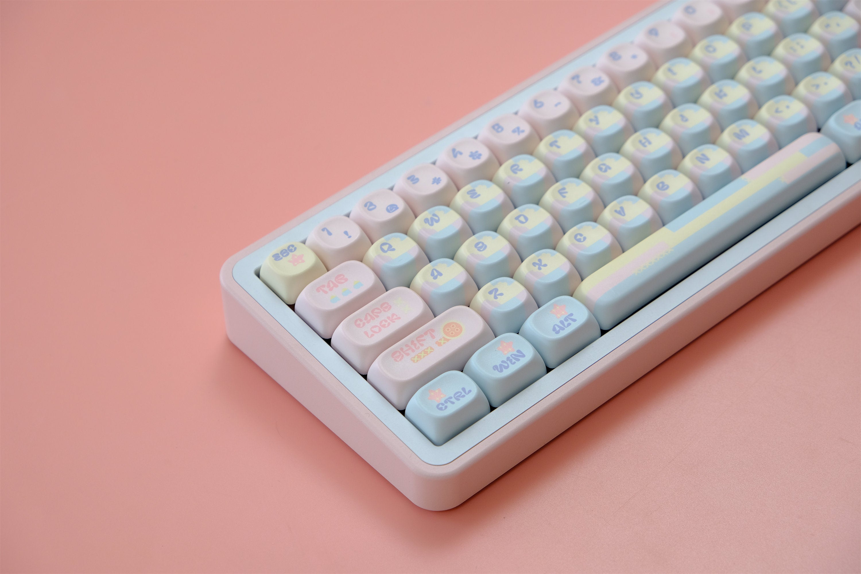 Patchwork Milk Candy Keycaps
