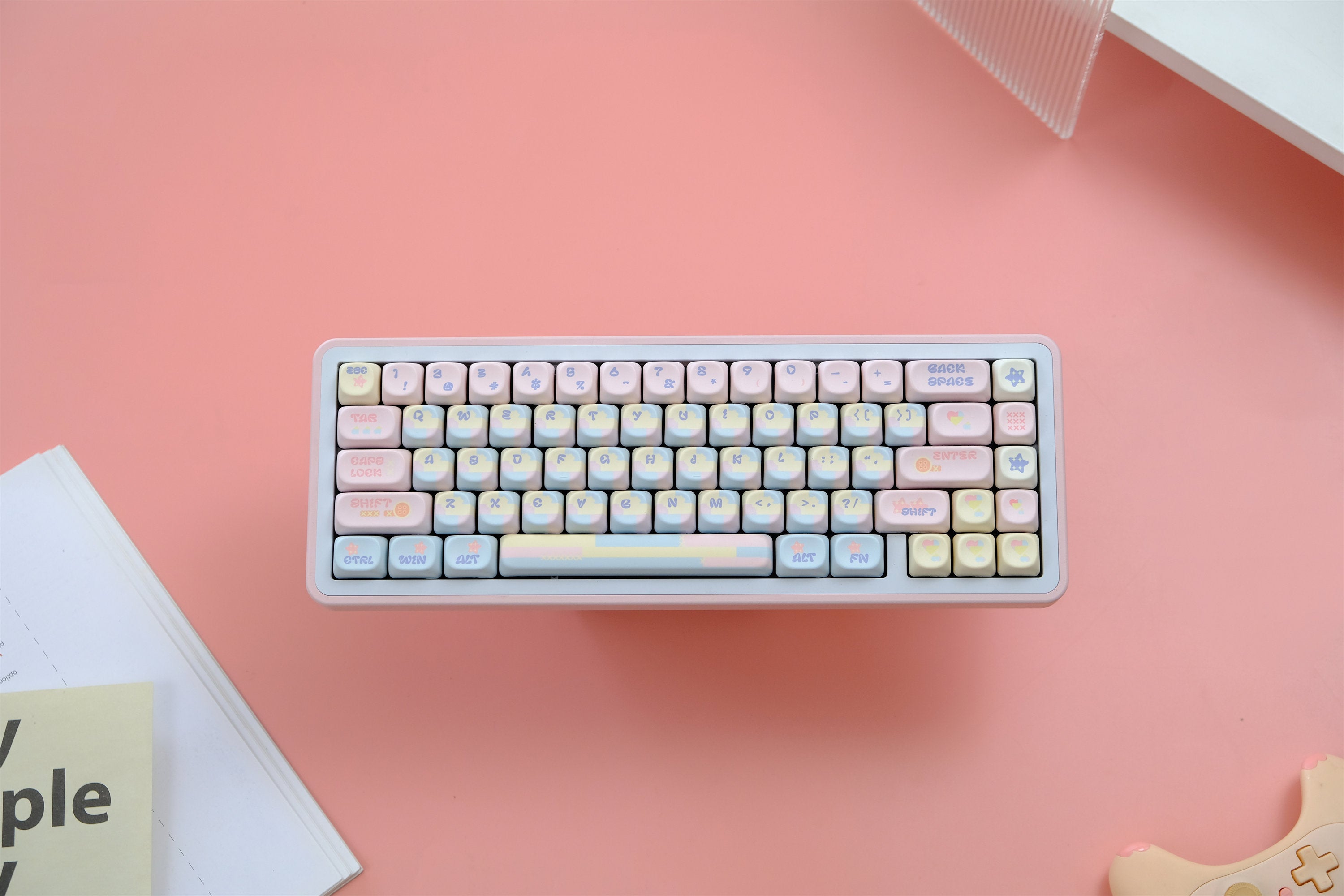Patchwork Milk Candy Keycaps