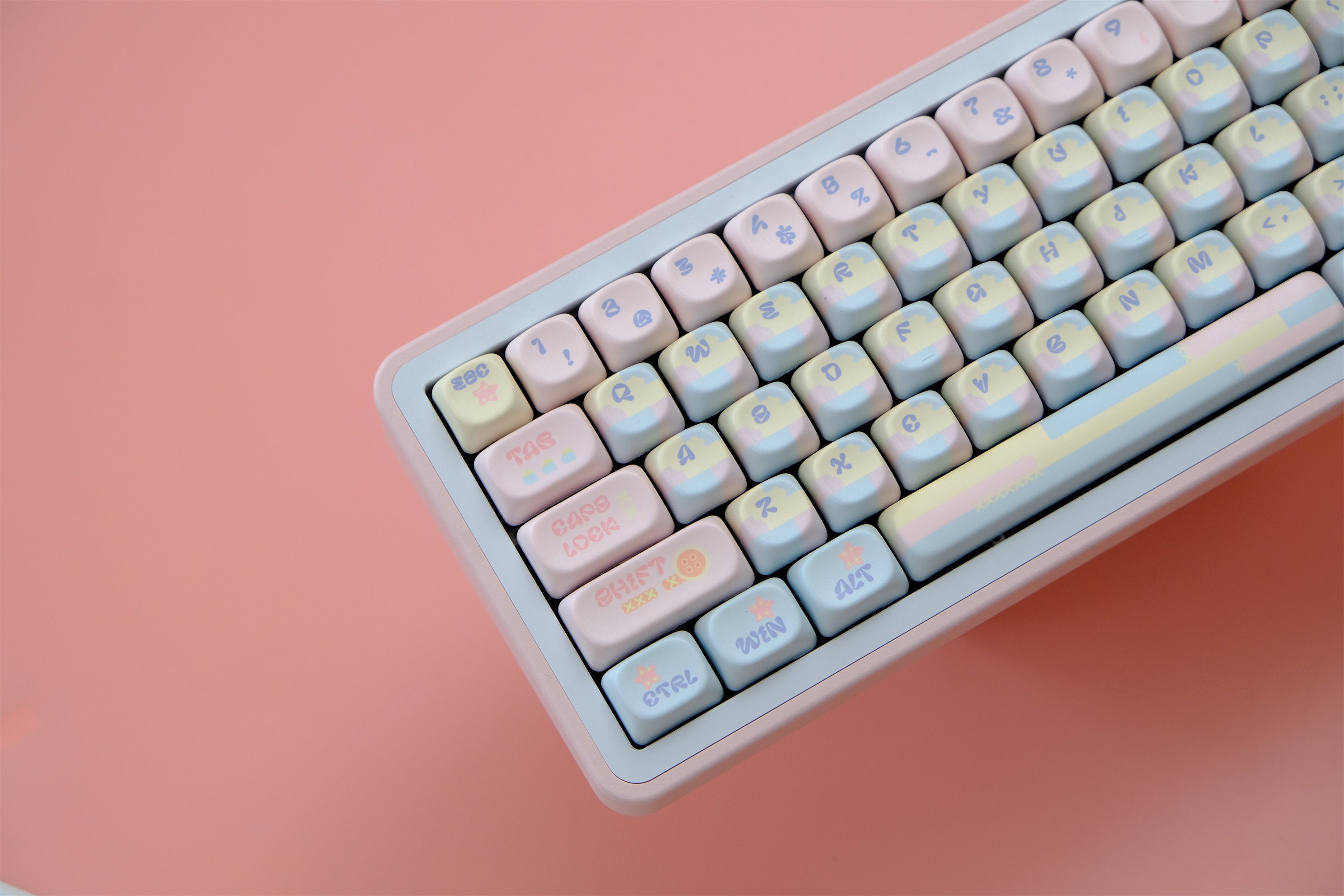 Patchwork Milk Candy Keycaps
