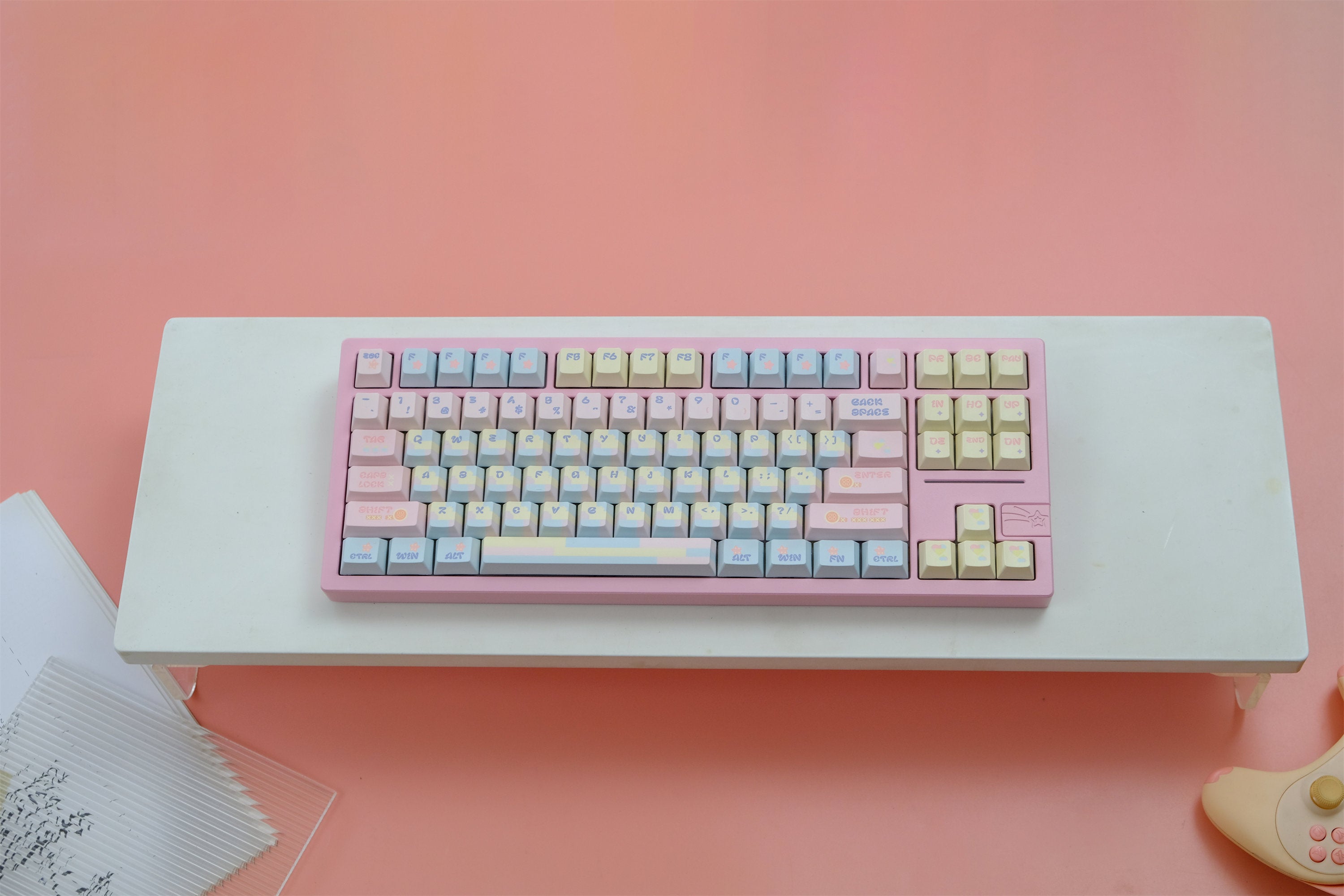 Patchwork Milk Candy Keycaps
