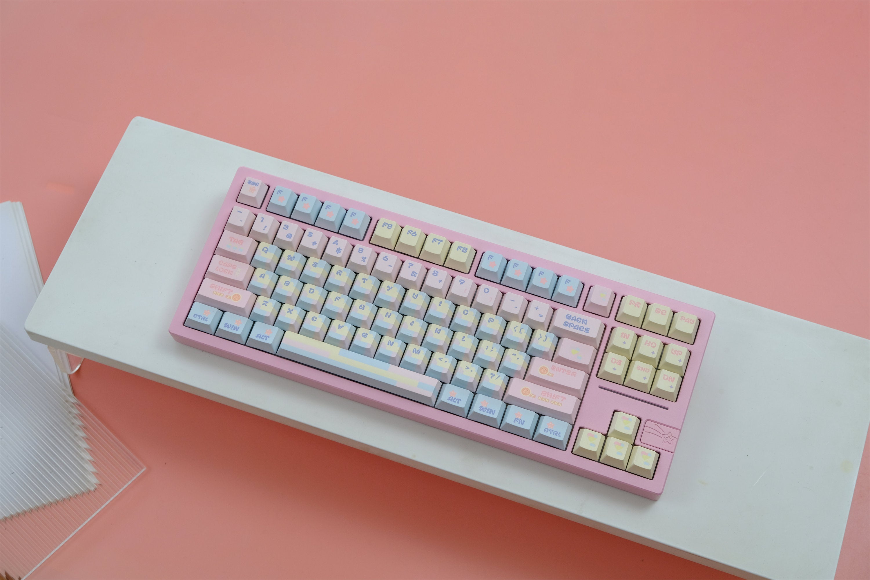 Patchwork Milk Candy Keycaps