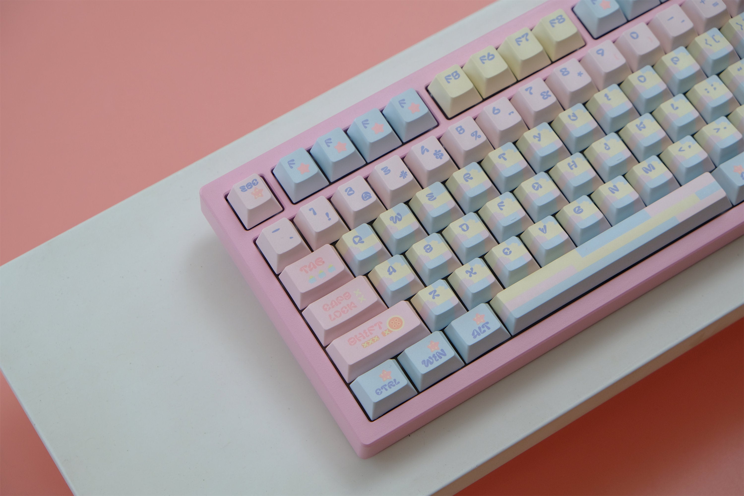 Patchwork Milk Candy Keycaps