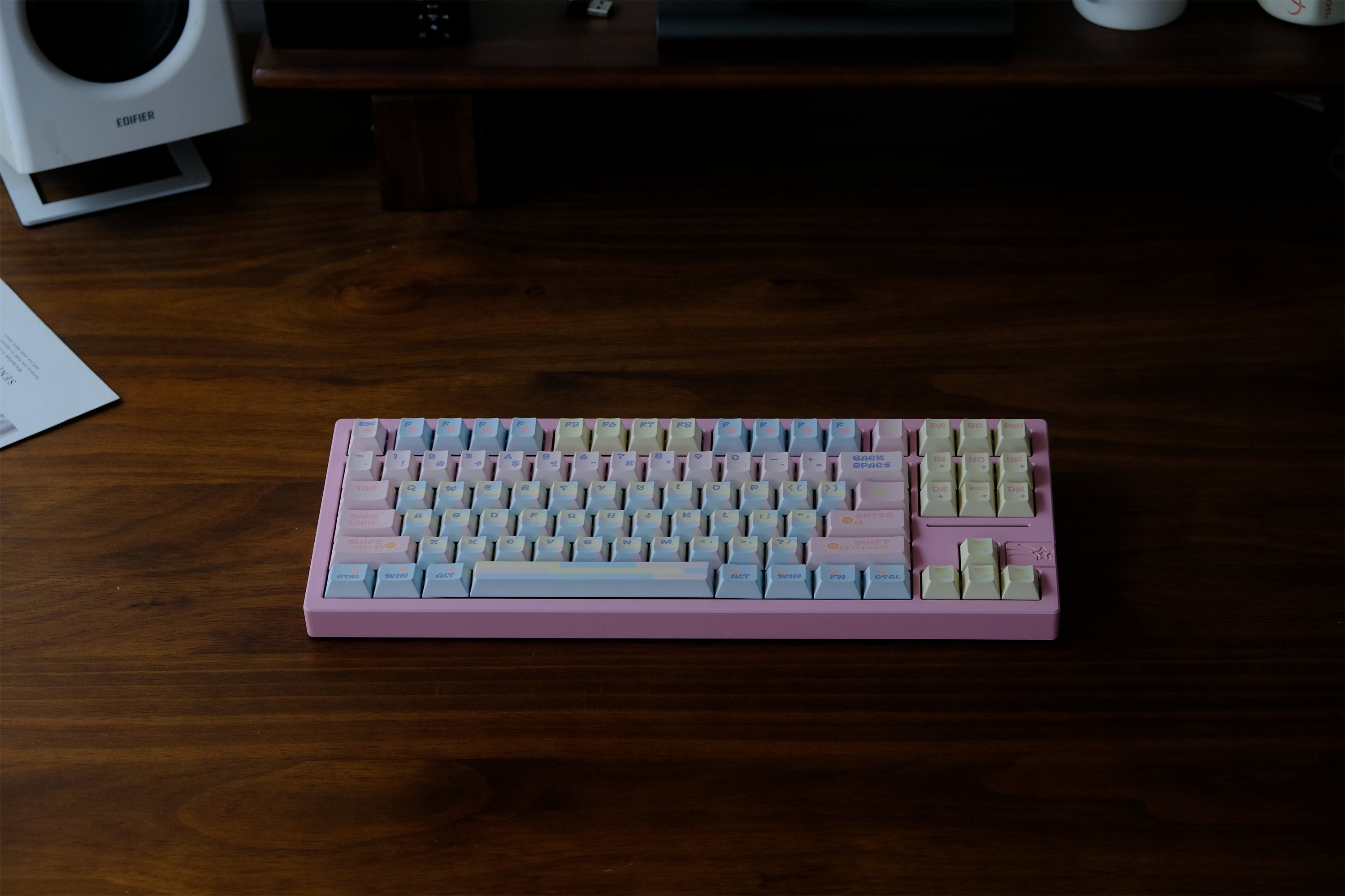 Patchwork Milk Candy Keycaps