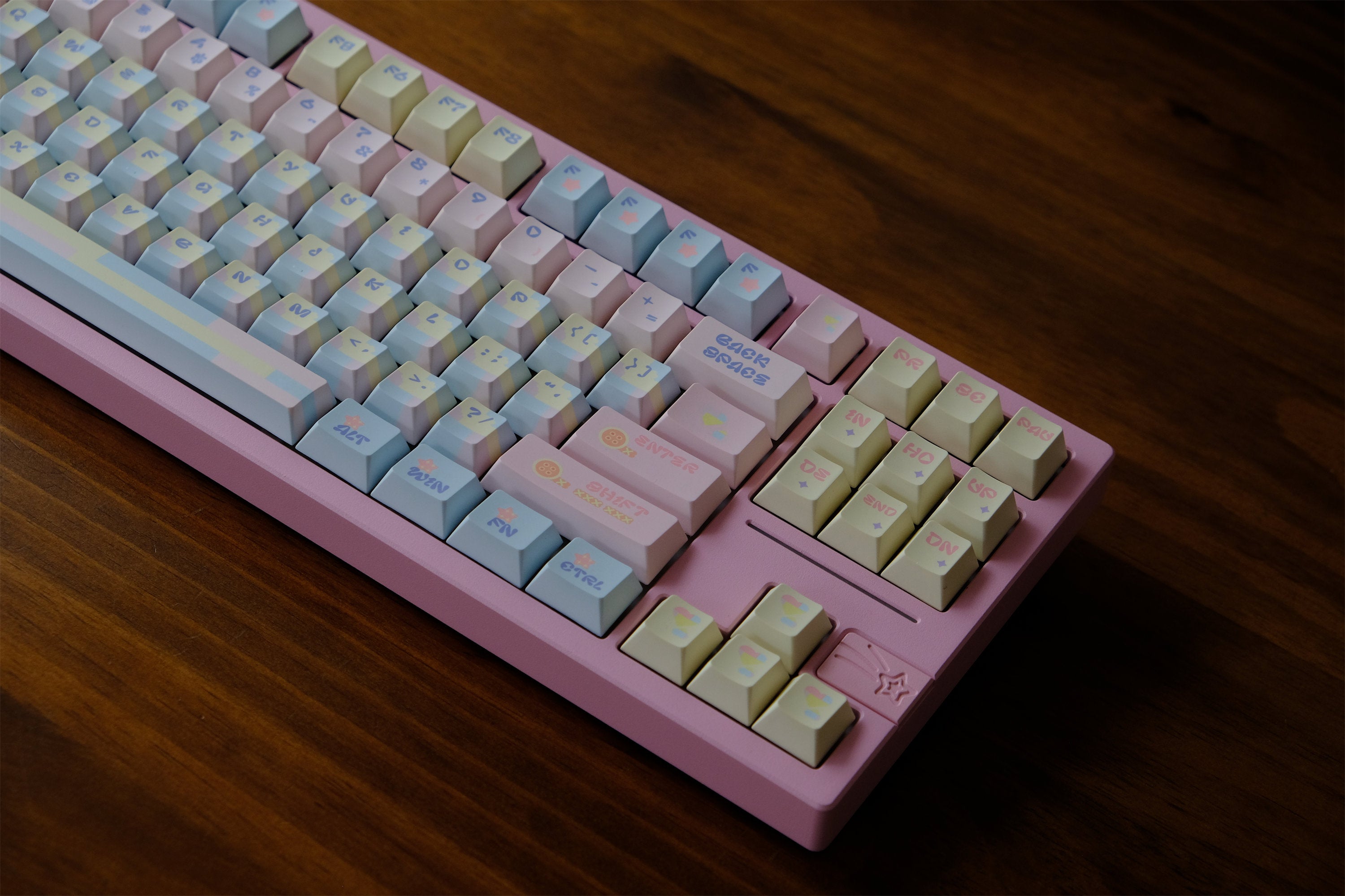 Patchwork Milk Candy Keycaps