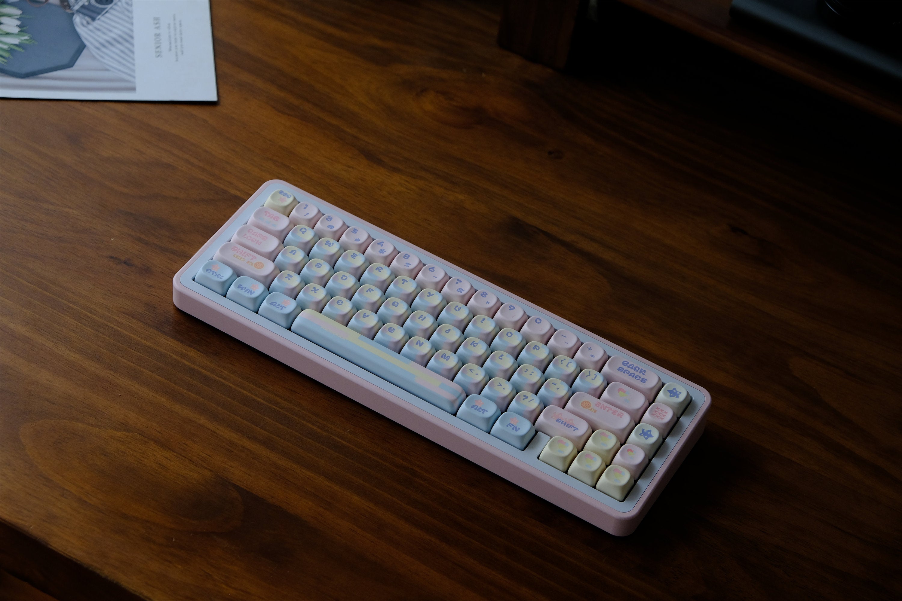 Patchwork Milk Candy Keycaps