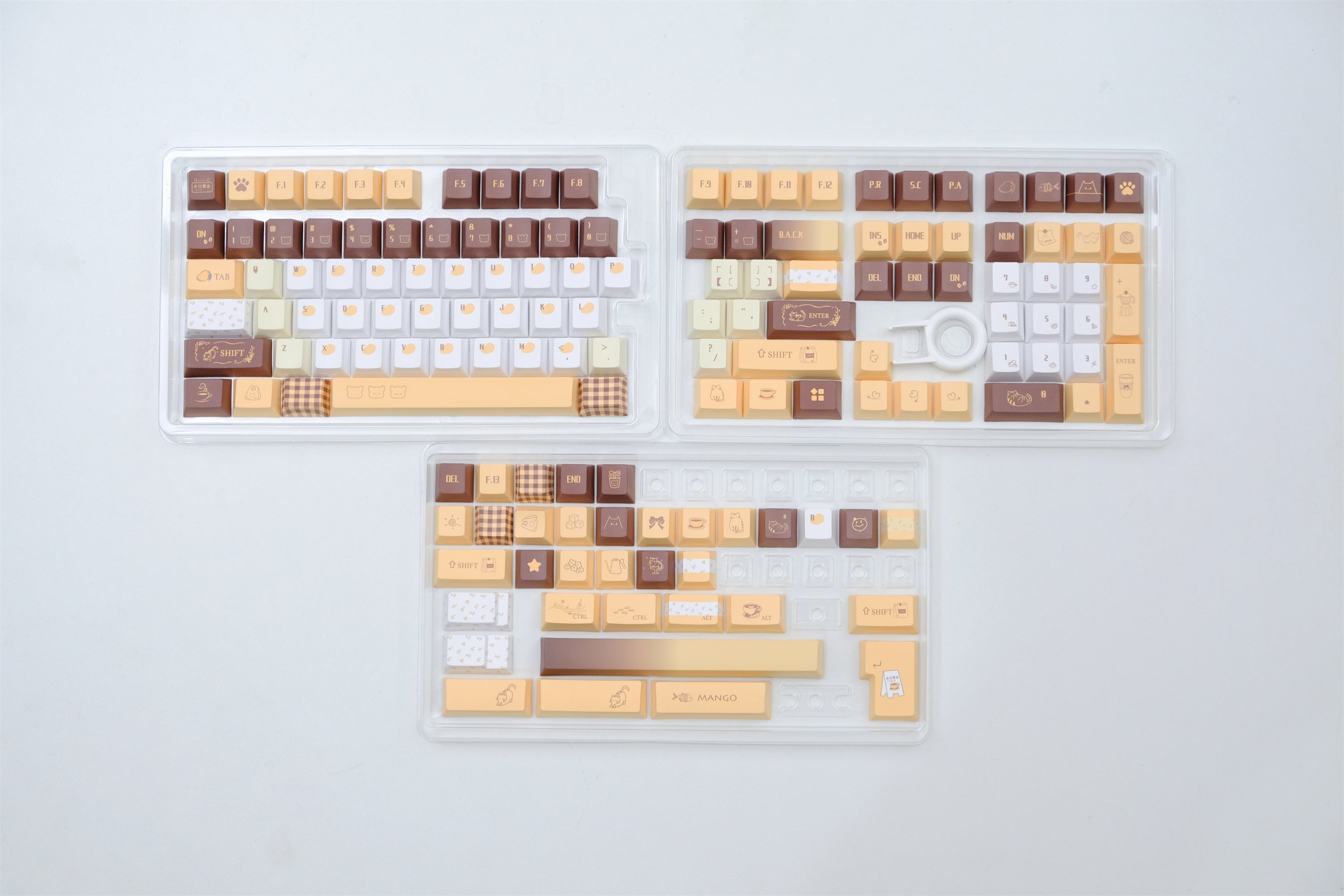 Mango Latte Keycaps