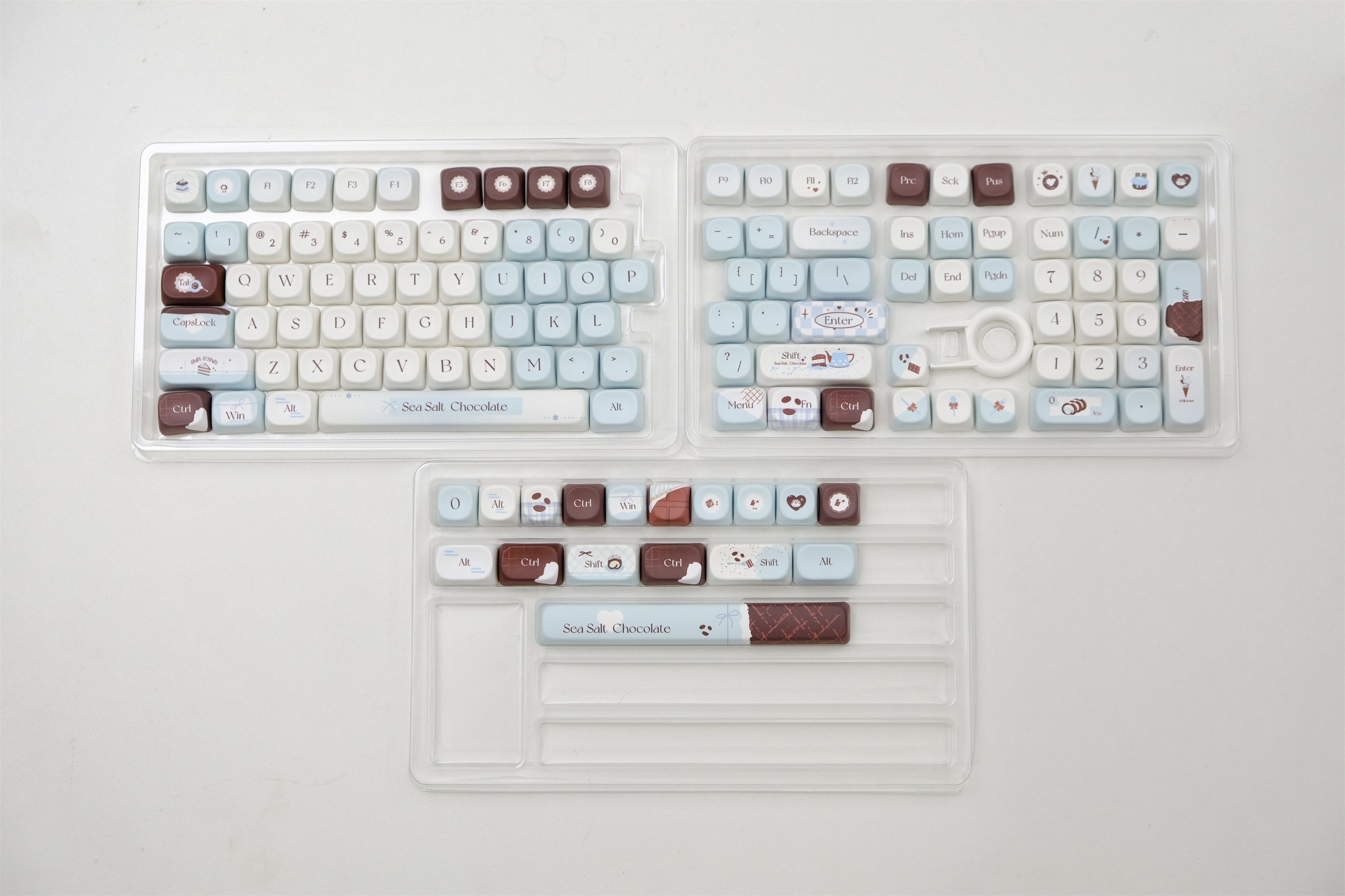 Sea Salt Chocolate Keycaps
