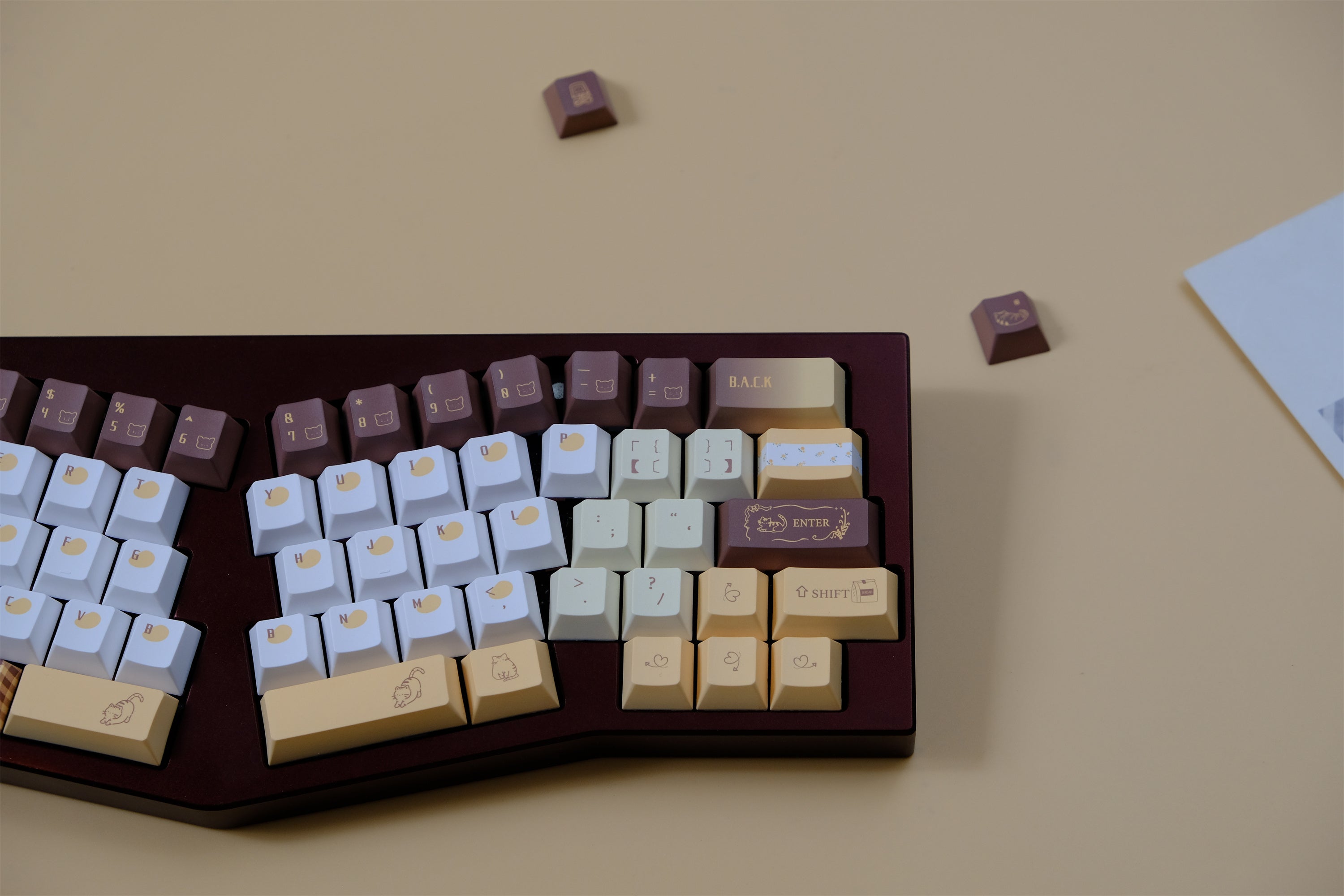 Mango Latte Keycaps