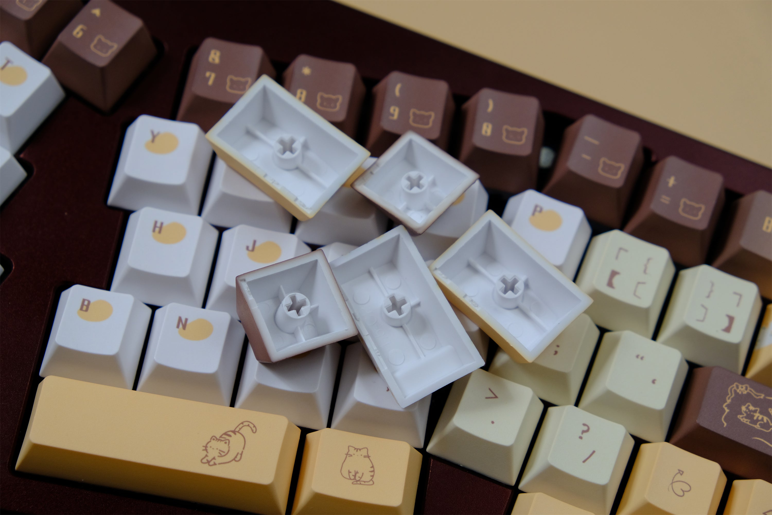 Mango Latte Keycaps