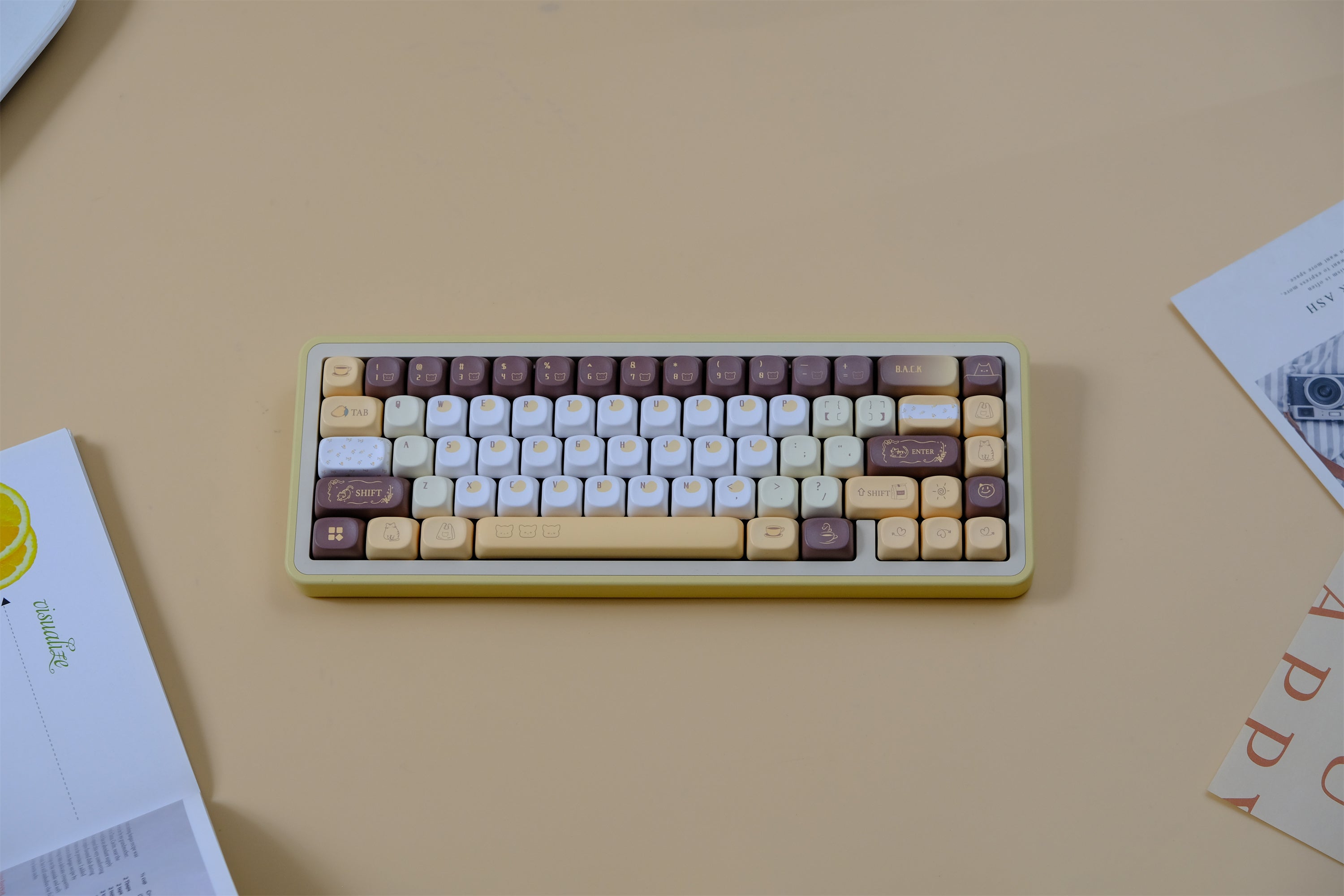 Mango Latte Keycaps