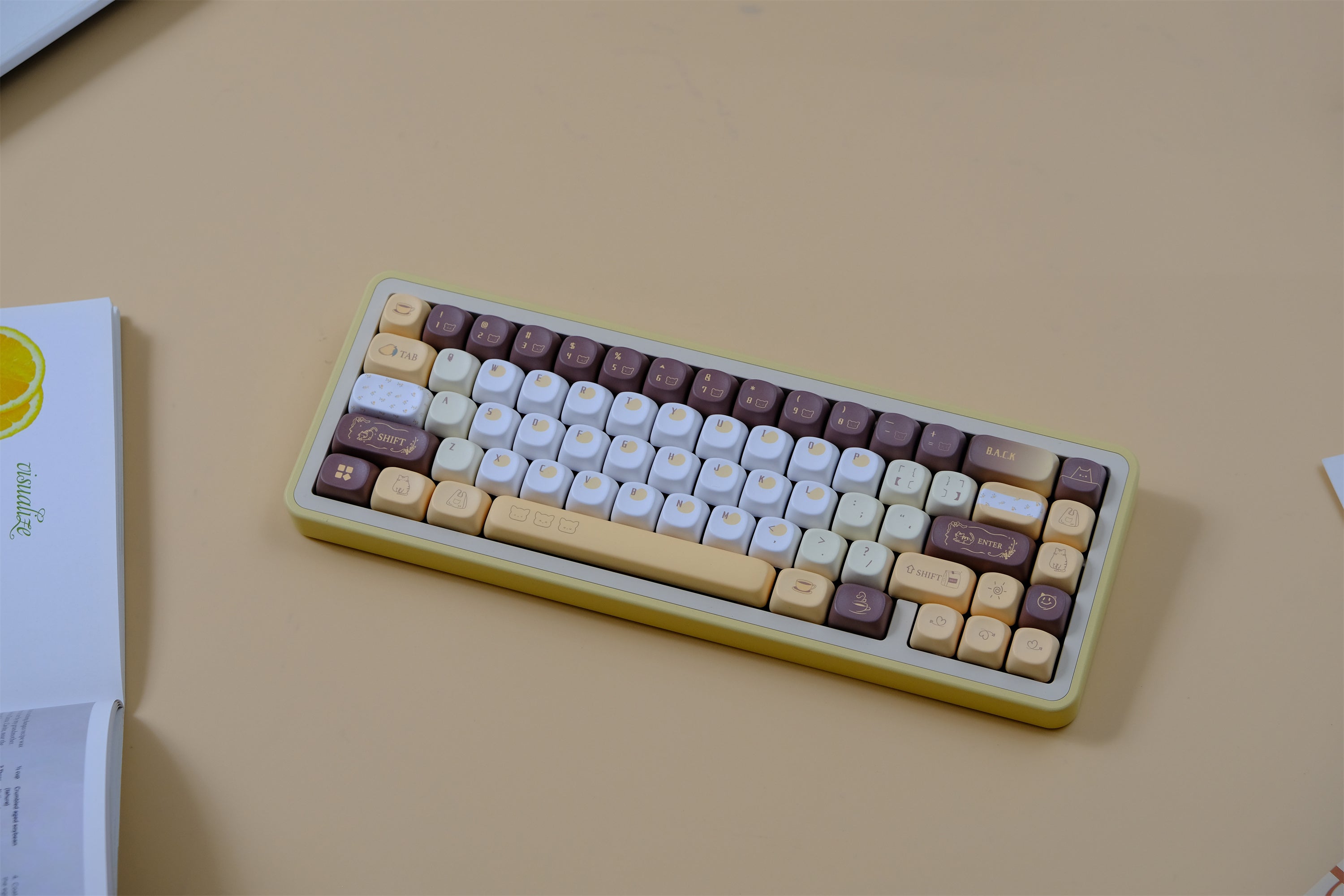 Mango Latte Keycaps