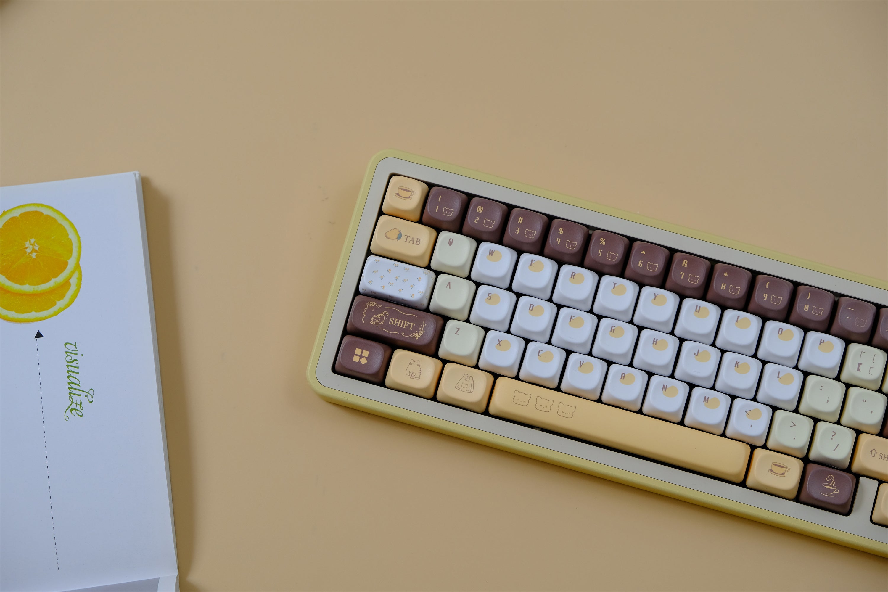 Mango Latte Keycaps