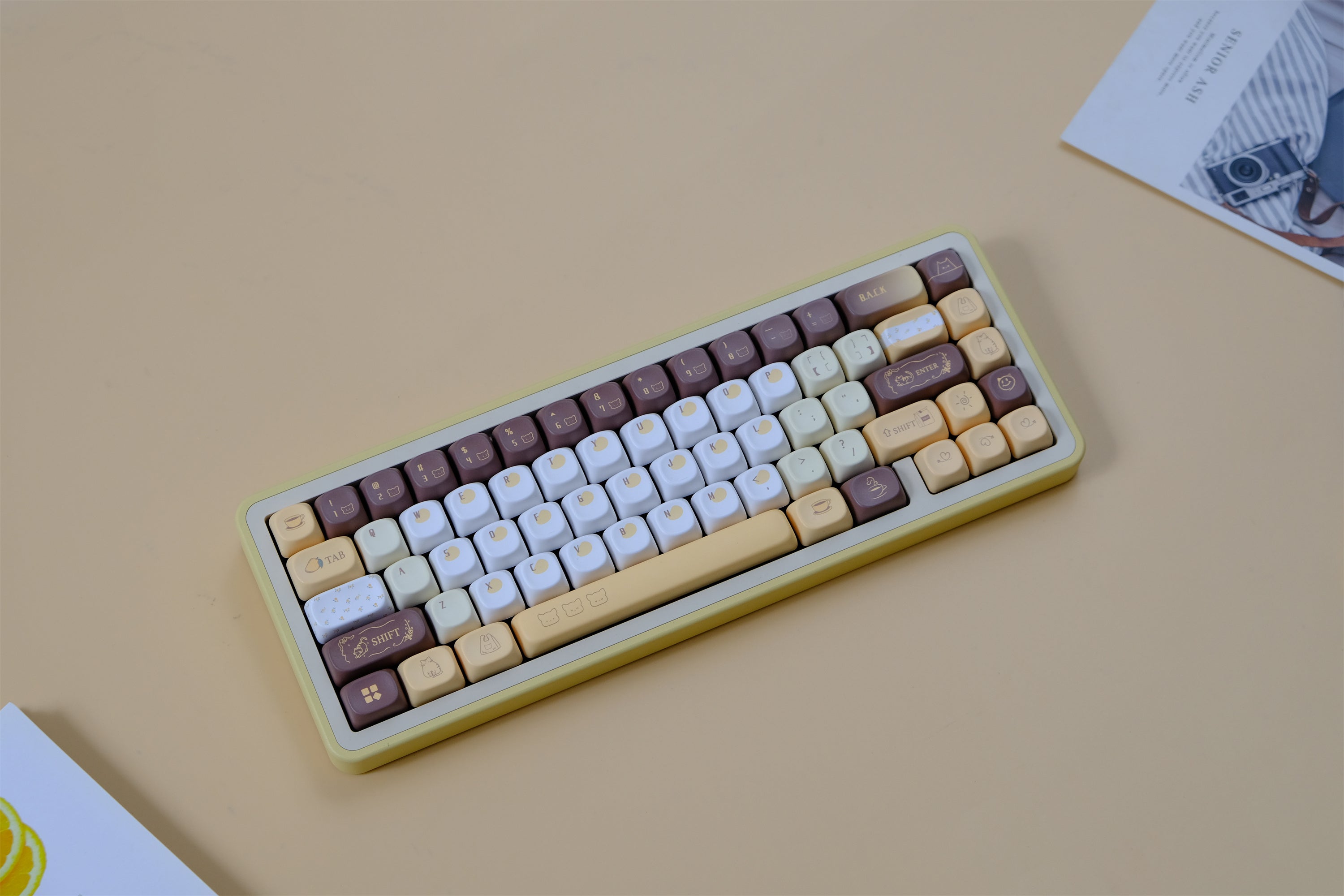 Mango Latte Keycaps