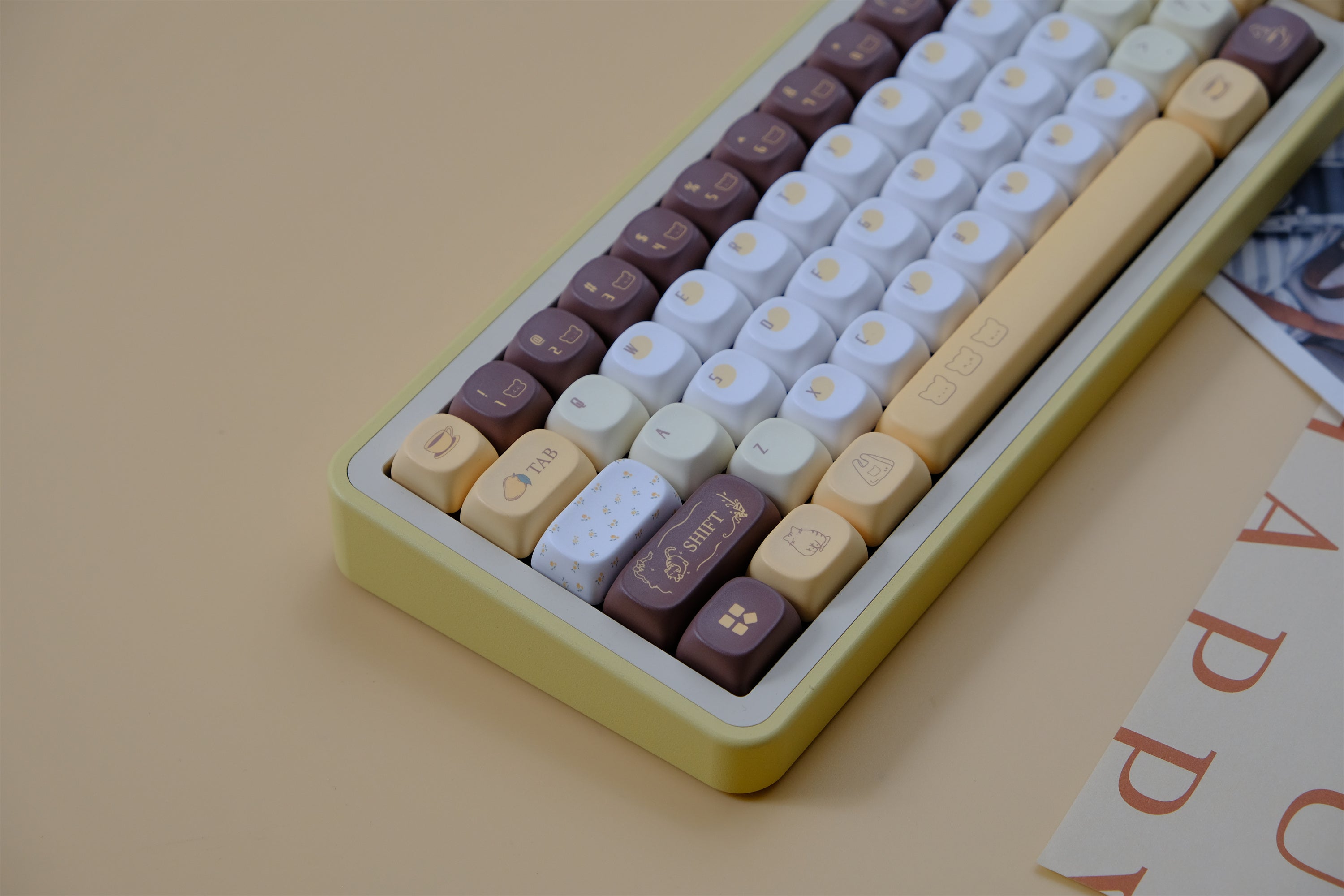 Mango Latte Keycaps