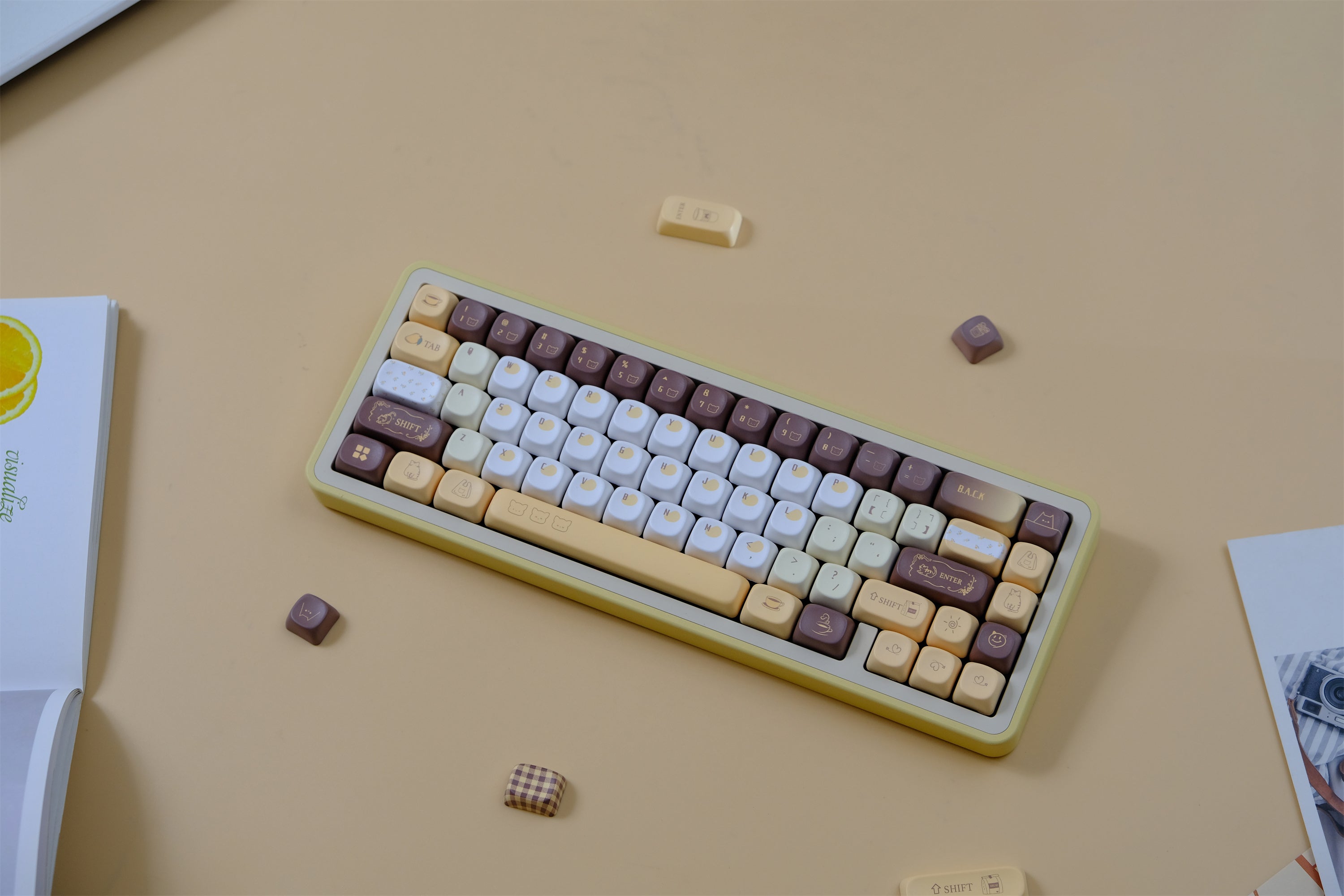 Mango Latte Keycaps