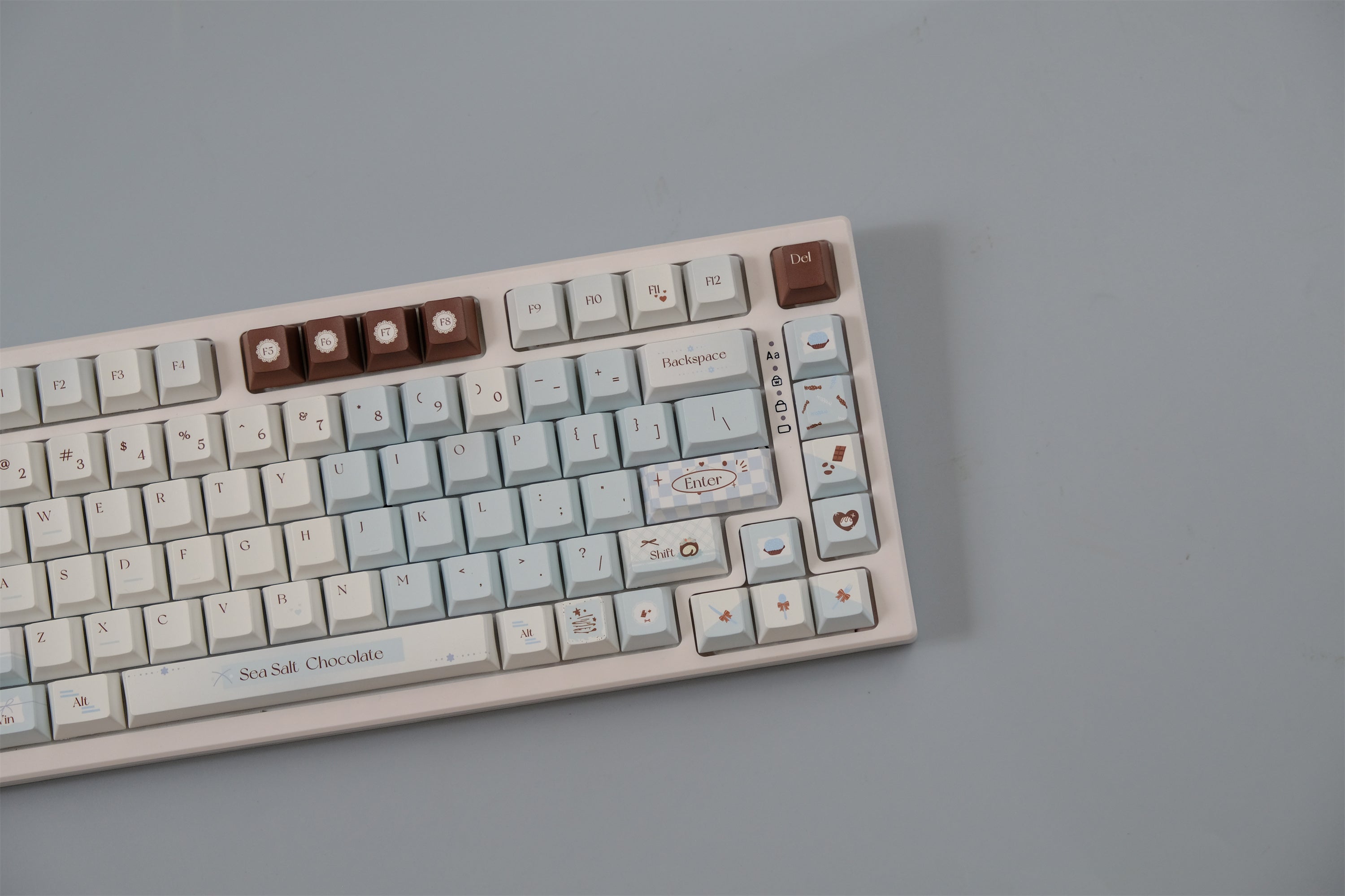 Sea Salt Chocolate Keycaps