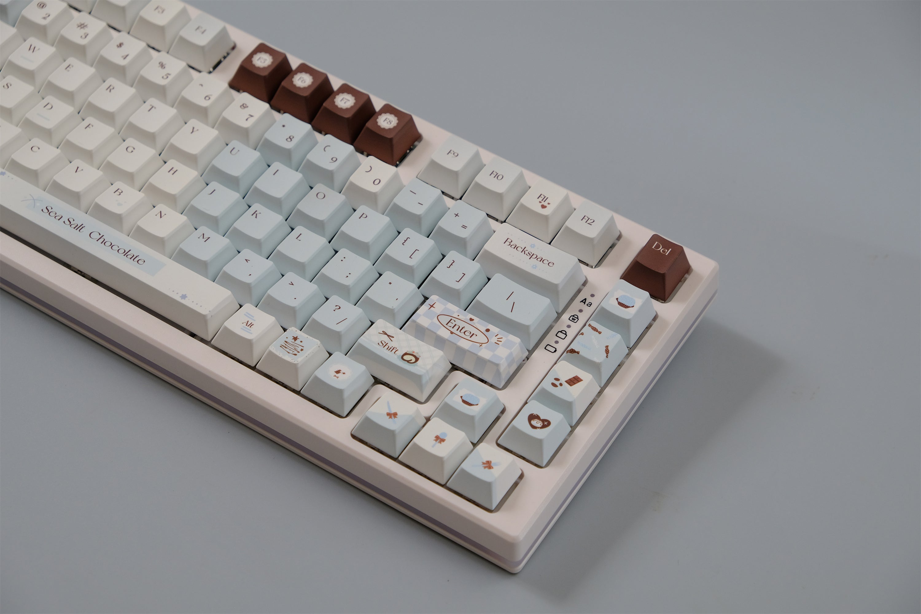 Sea Salt Chocolate Keycaps